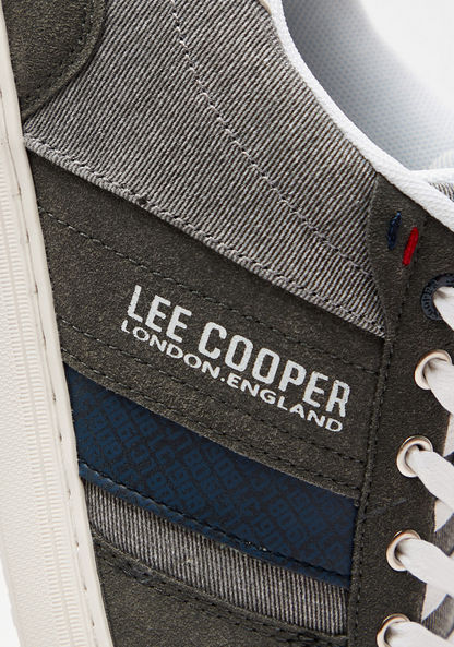 Lee Cooper Men's Lace-Up Sneakers-Men%27s Sneakers-image-3