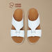 Duchini Men's Solid Slip-On Arabic Sandals with Buckle Accent-Men%27s Sandals-thumbnail-0
