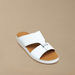 Duchini Men's Solid Slip-On Arabic Sandals with Buckle Accent-Men%27s Sandals-thumbnail-1