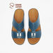 Duchini Men's Textured Slip-On Arabic Sandals with Metal Accent-Men%27s Sandals-thumbnail-0