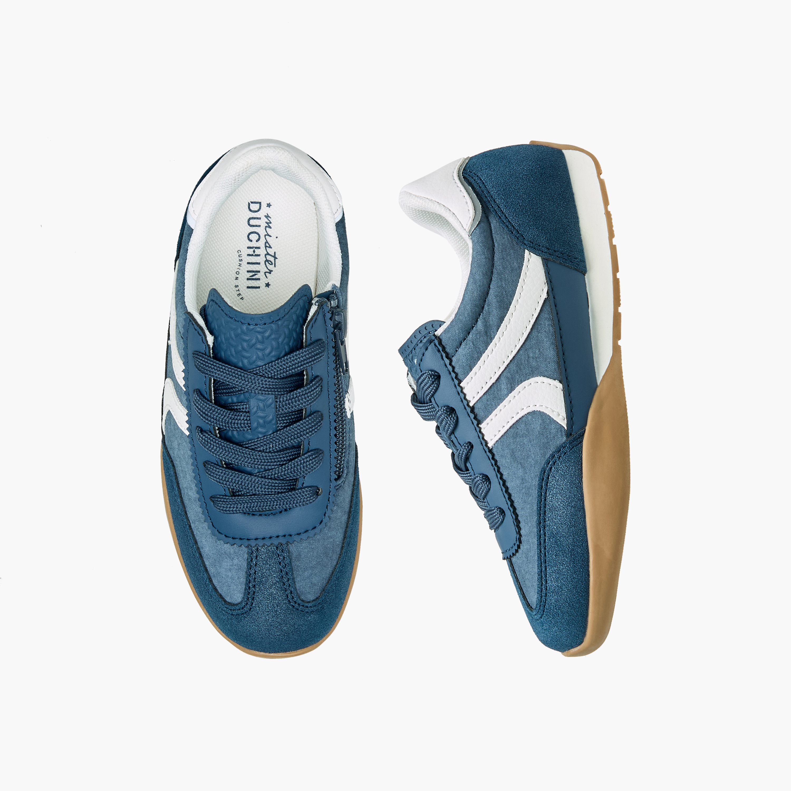 Mister Duchini Boys Lace-Up Sneakers-boys-shoes-sneakers-image-1