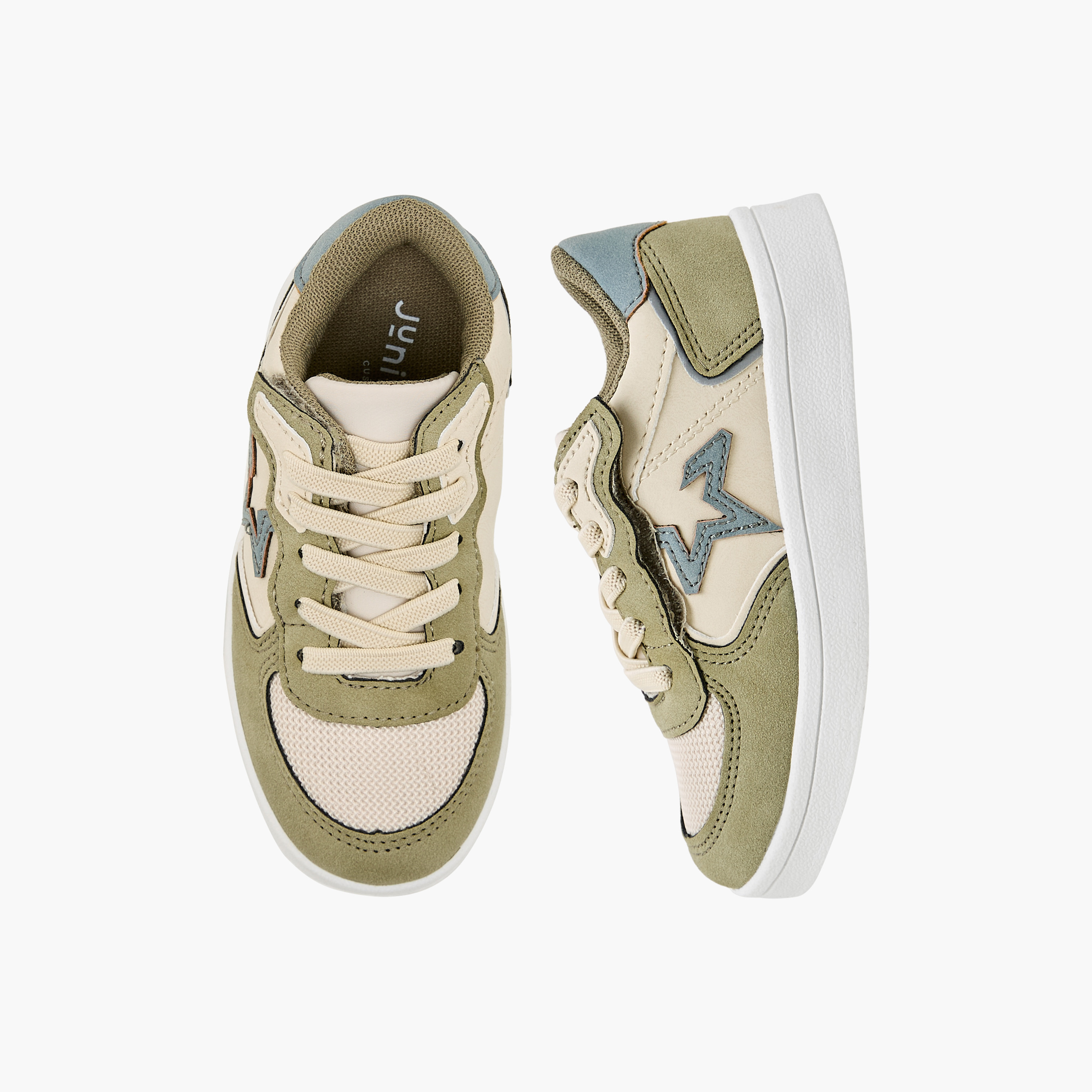 حذاء سنيكرز برباط إغلاق للأولاد من جونيورز-boys-shoes-sneakers-image-1