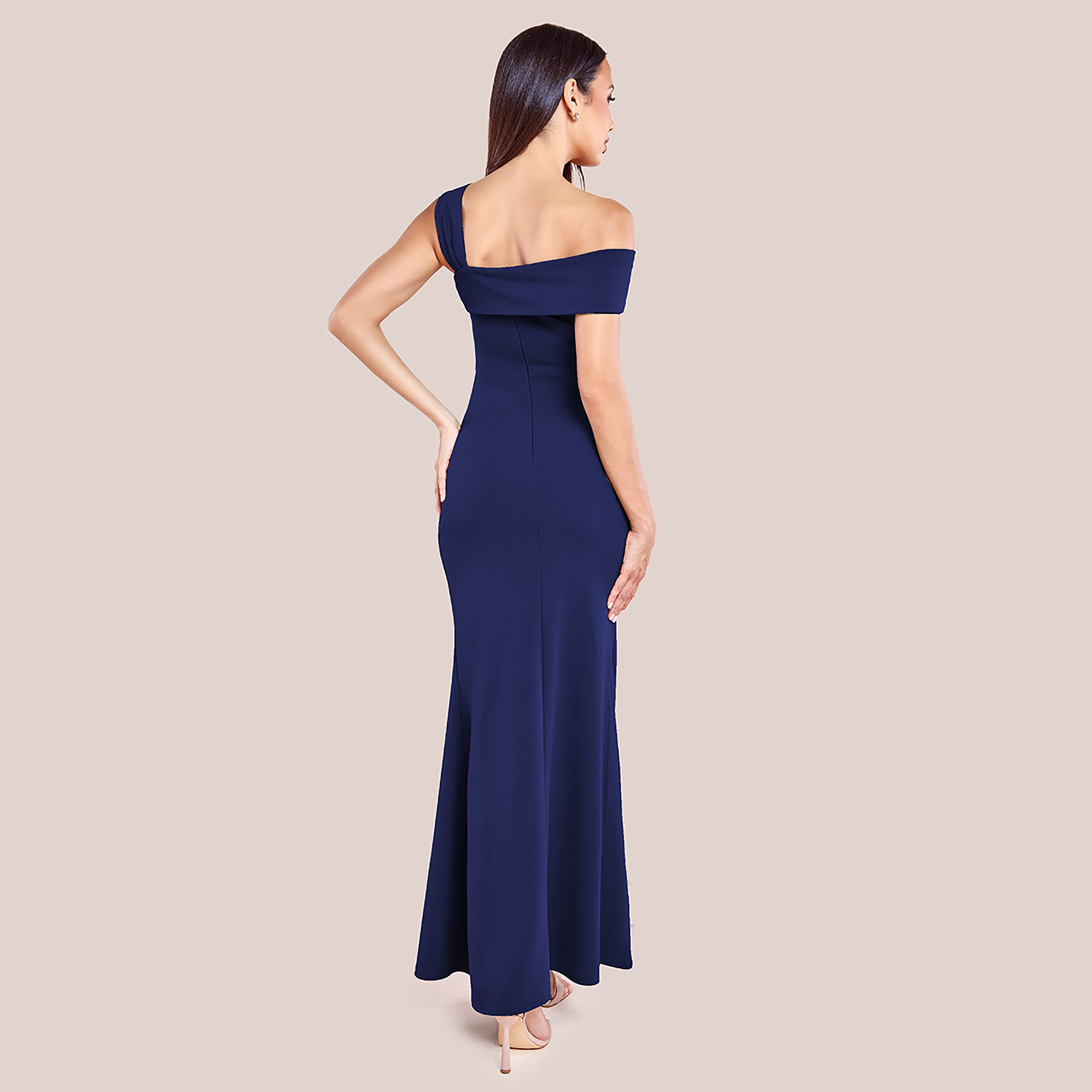 فستان ماكسي بدون أكتاف سادة من جوديفا-women-clothing-dresses-image-4