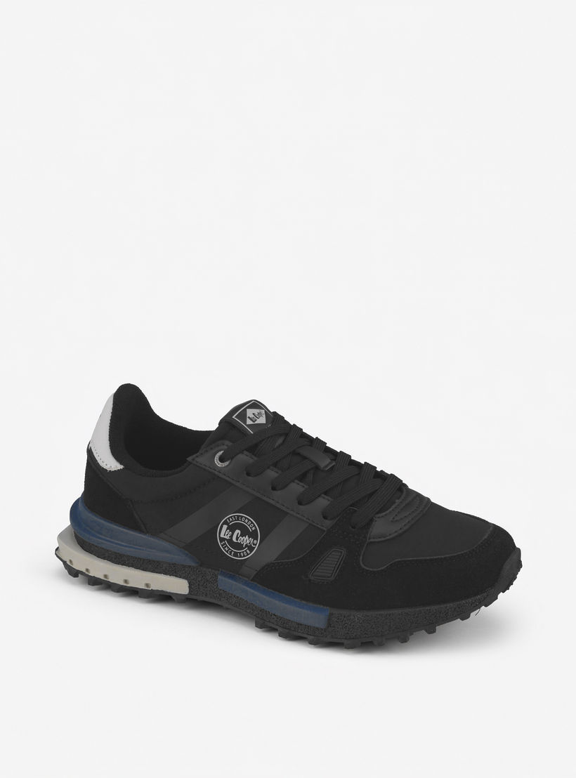 حذاء سنيكرز طول الكاحل برباط وألواح للرجال من لي كوبر-men-shoes-sneakers-image-2