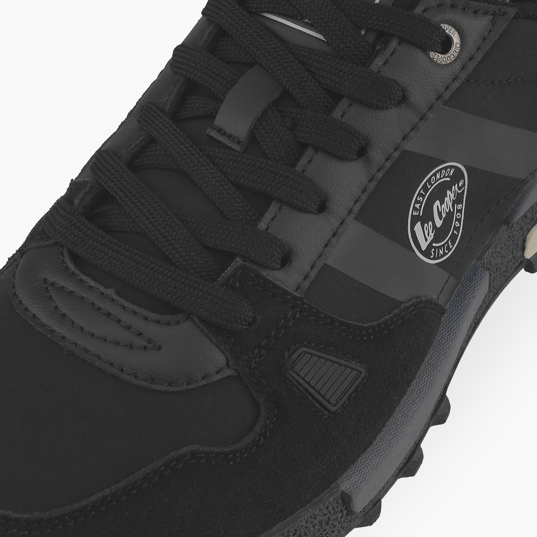 حذاء سنيكرز طول الكاحل برباط وألواح للرجال من لي كوبر-men-shoes-sneakers-image-4