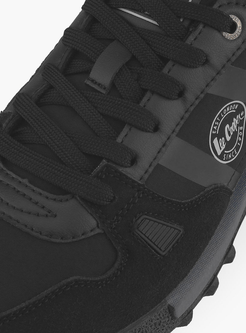 حذاء سنيكرز طول الكاحل برباط وألواح للرجال من لي كوبر-men-shoes-sneakers-image-4