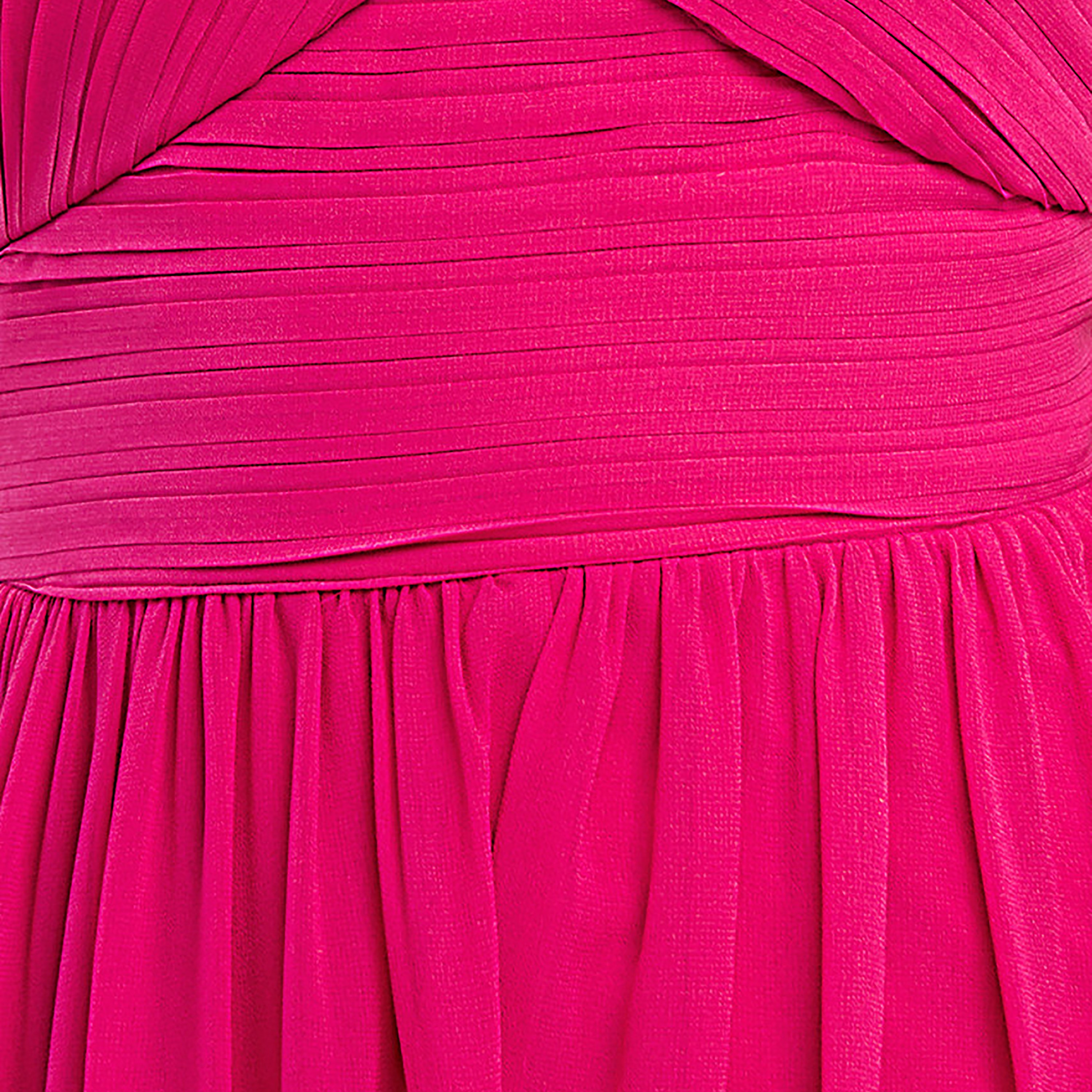 فستان ماكسي بكتف واحد مع وشاح بطيات من جوديفا-women-clothing-dresses-image-6