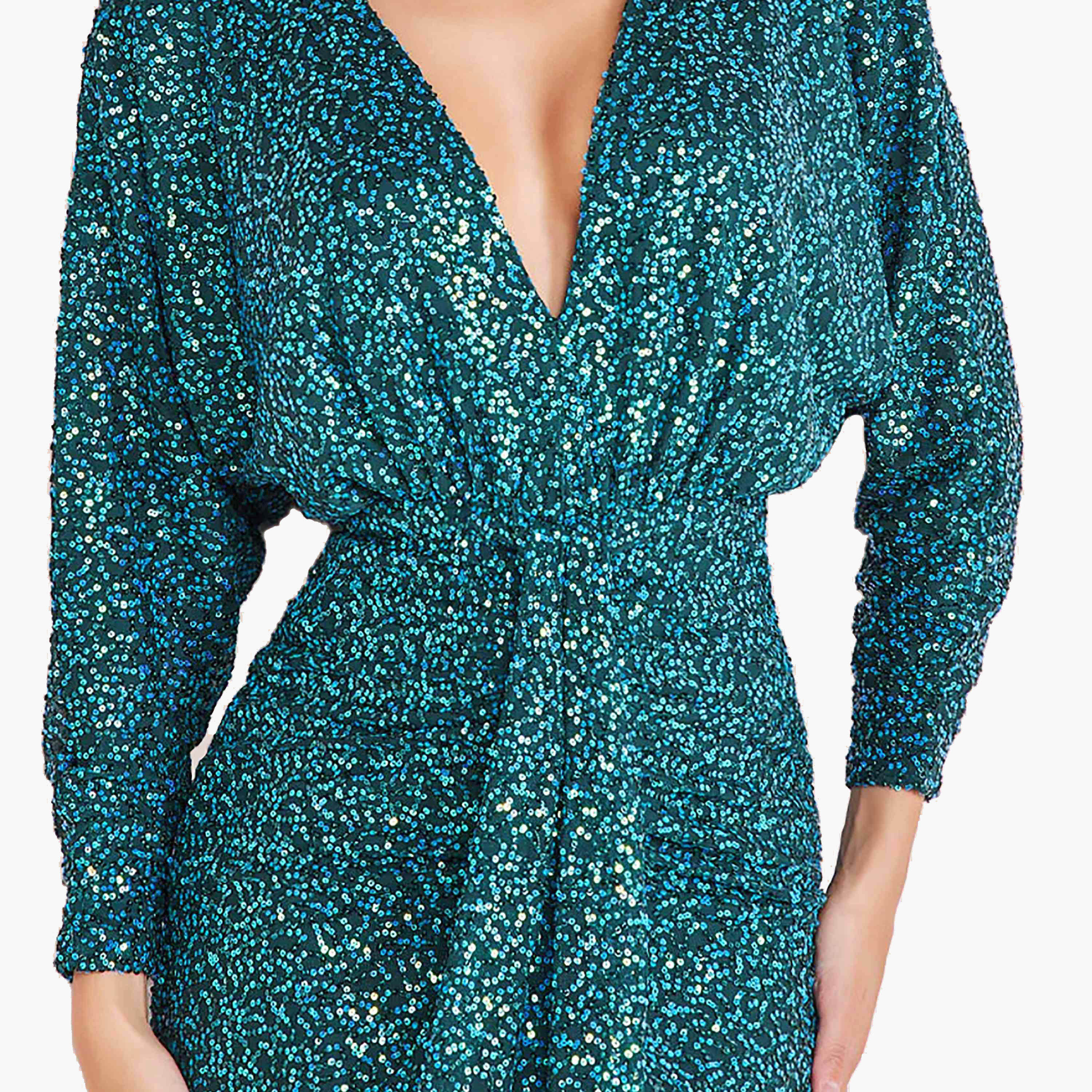 فستان ماكسي برقبة بلونج مع سكوینس من جوديفا-women-clothing-dresses-image-3