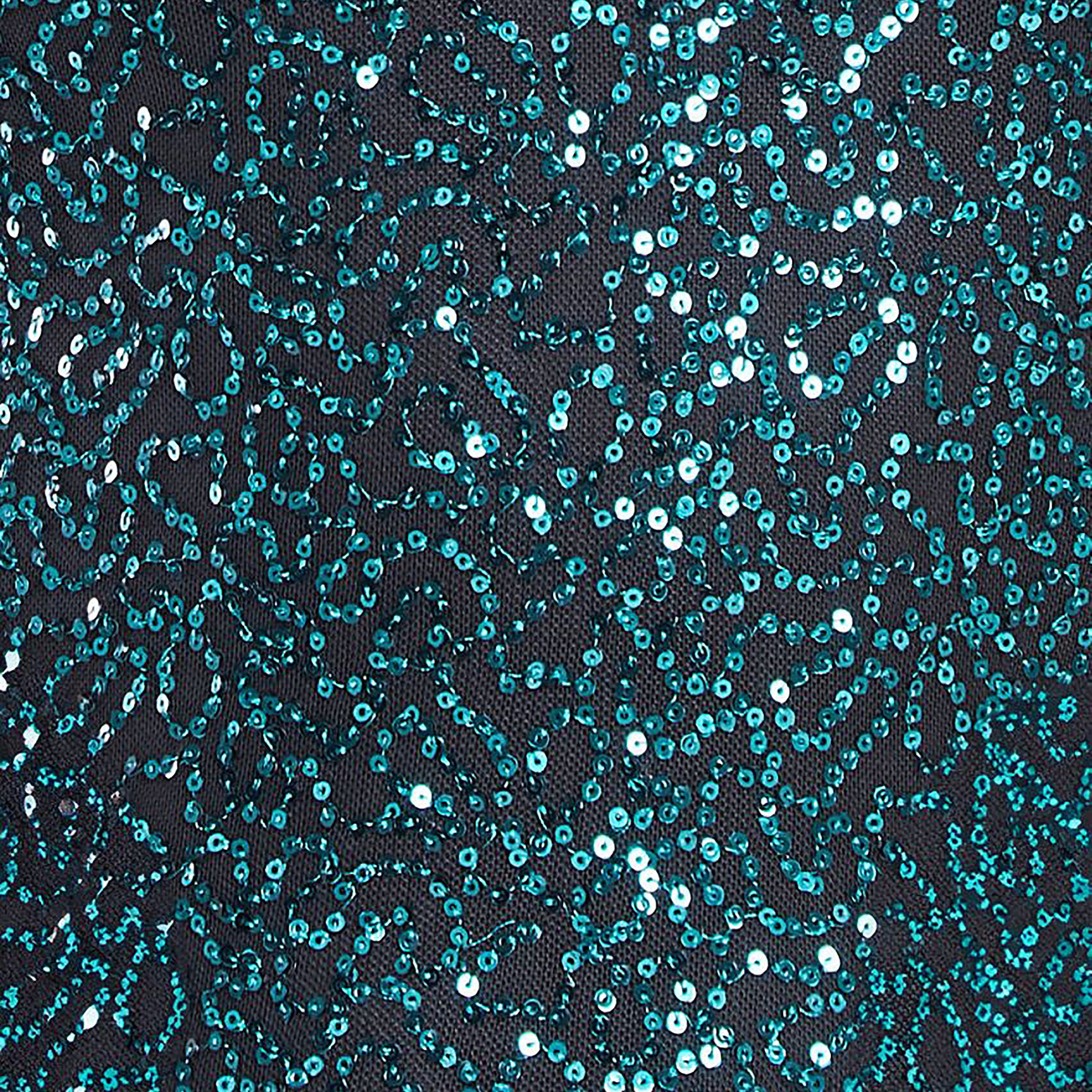 Goddiva Sequins V-Neck Bodycon Maxi Dress-women-clothing-dresses-image-3