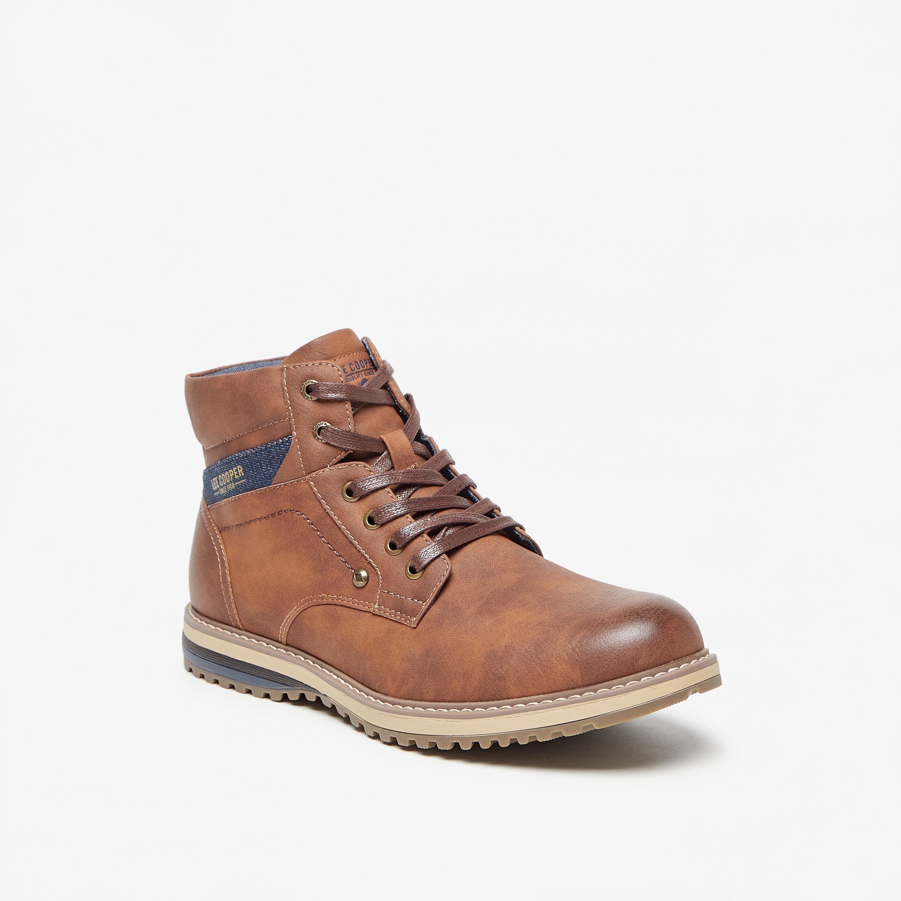 Lee cooper 6in hot sale mens rugged boots