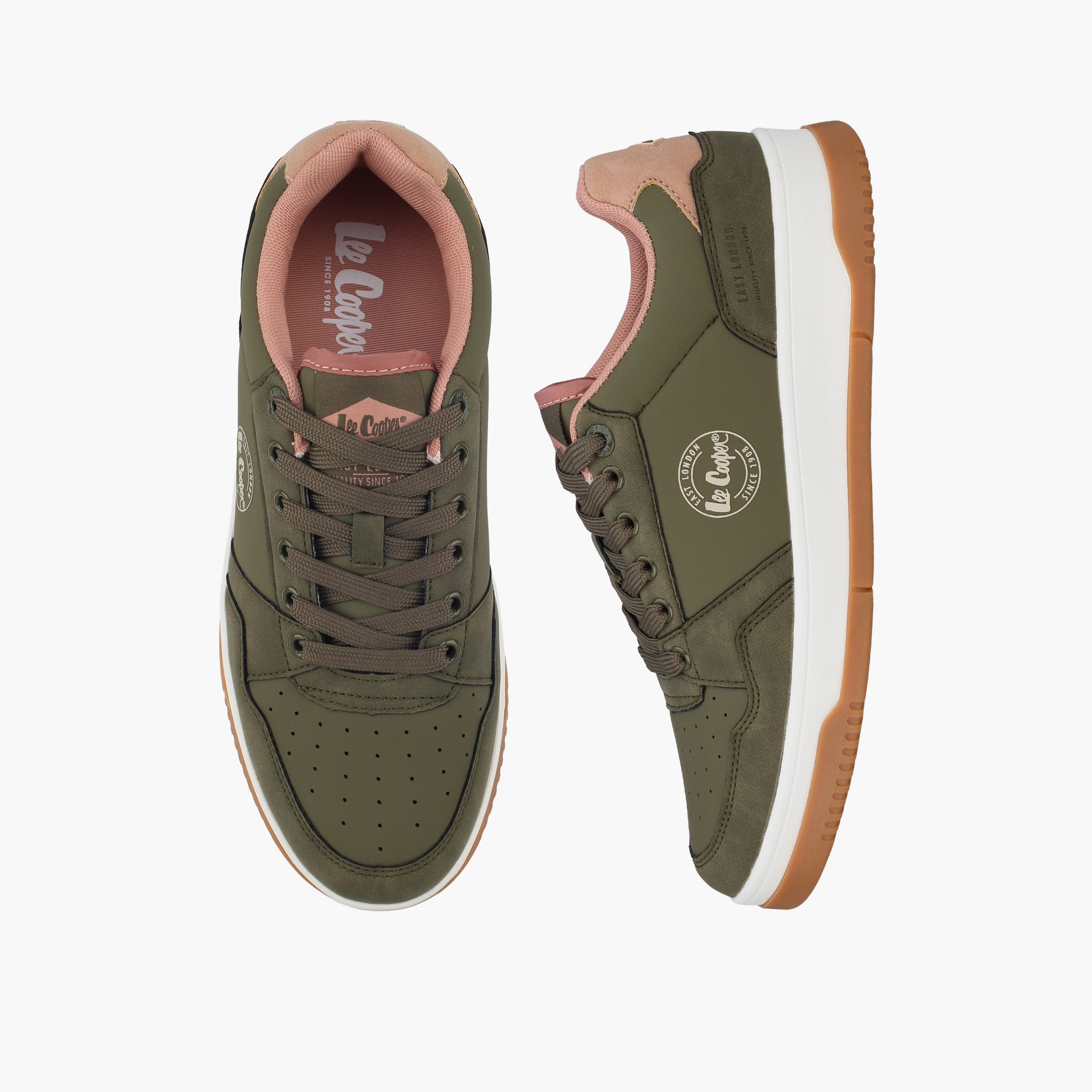 Lee Cooper Women Lace-Up Ankle Sneakers-women-shoes-sneakers-image-1