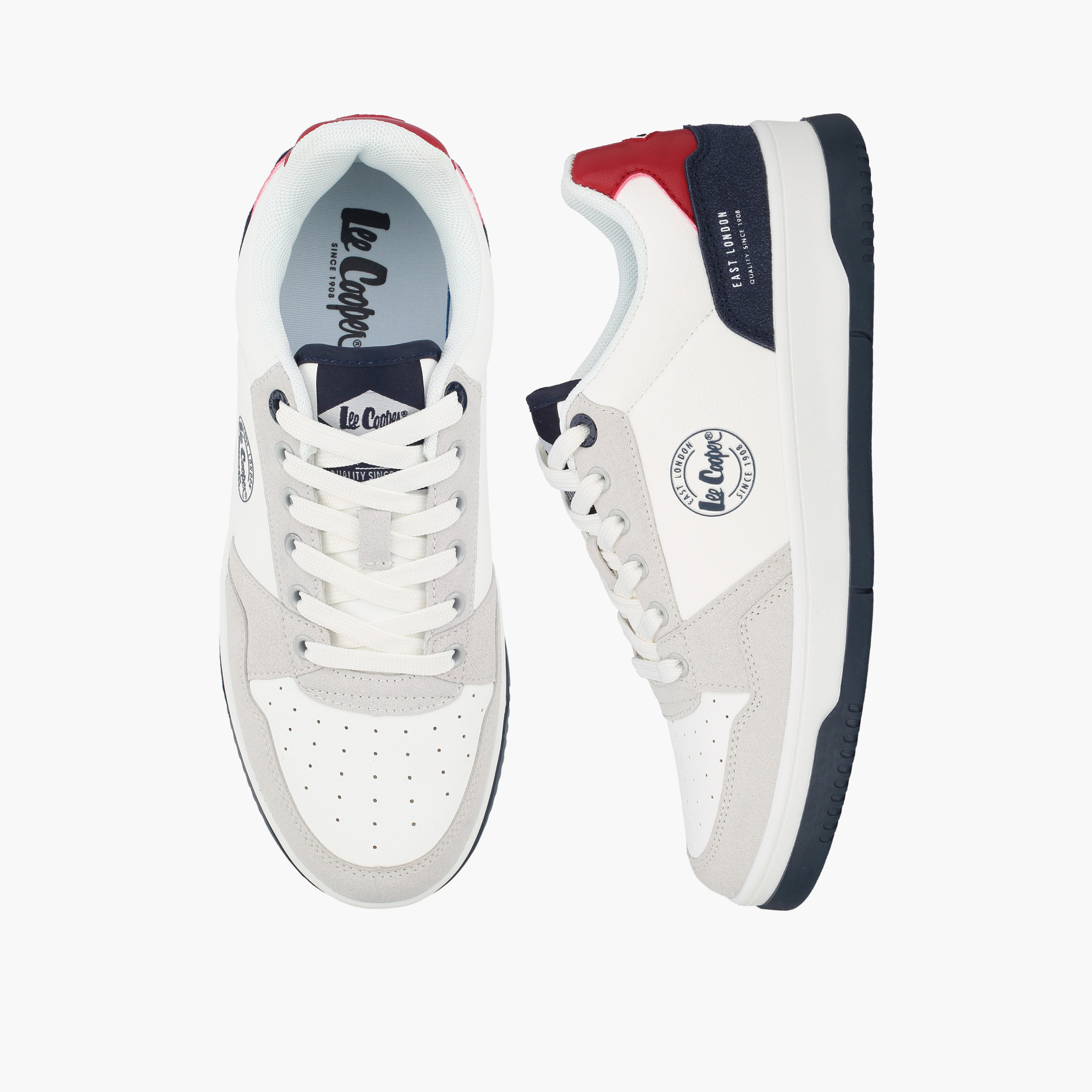 Lee Cooper Women Lace-Up Ankle Sneakers-women-shoes-sneakers-image-1