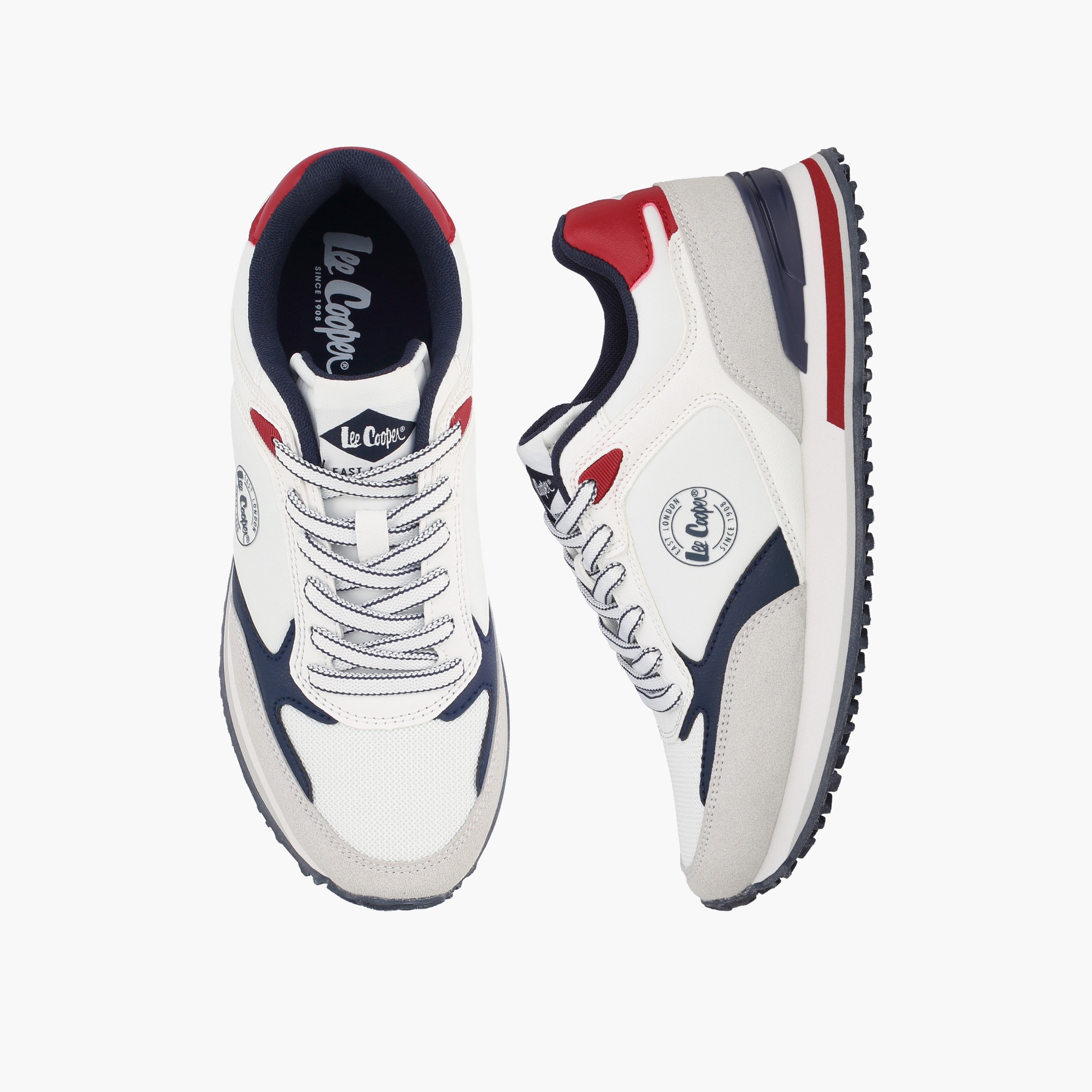 Lee Cooper Women Colourblock Lace-Up Ankle Sneakers-women-shoes-sneakers-image-1