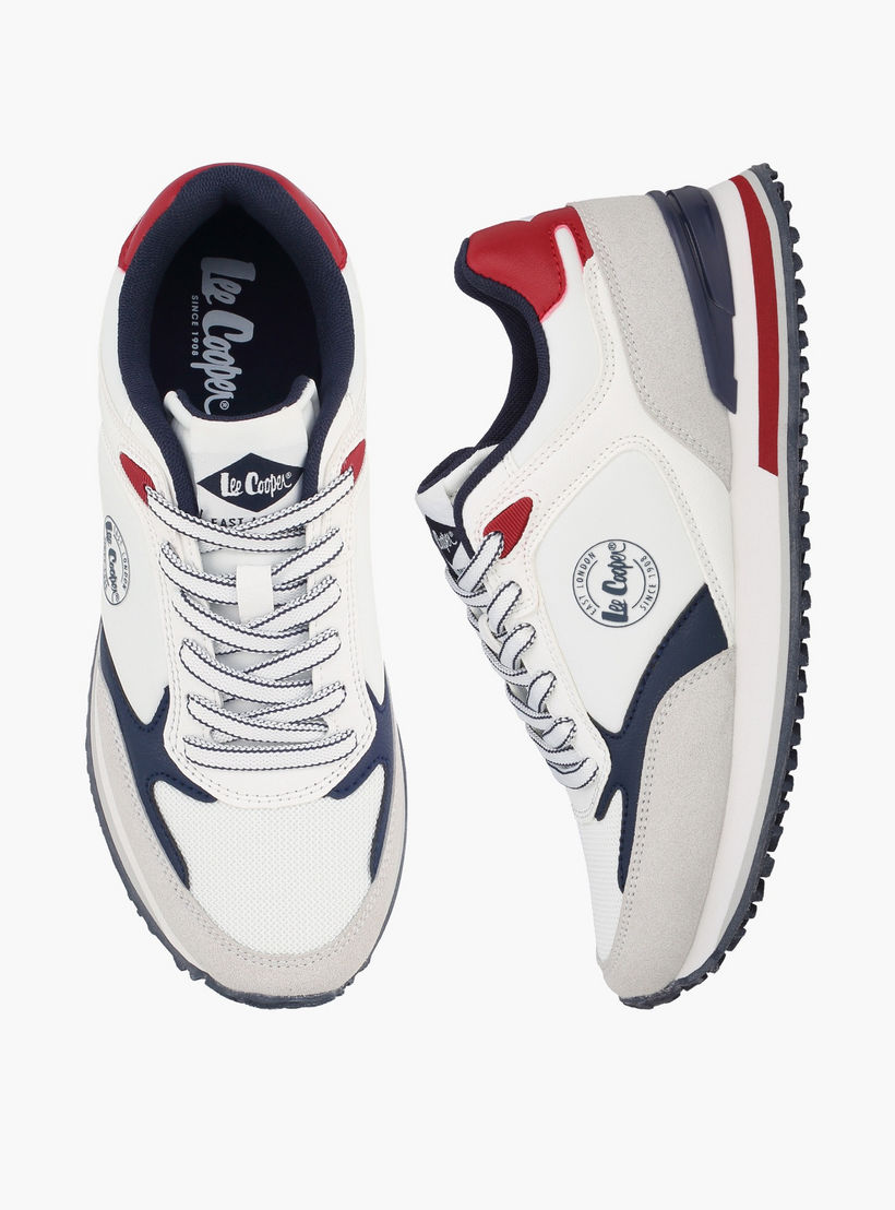 Lee Cooper Women Colourblock Lace-Up Ankle Sneakers-women-shoes-sneakers-image-1