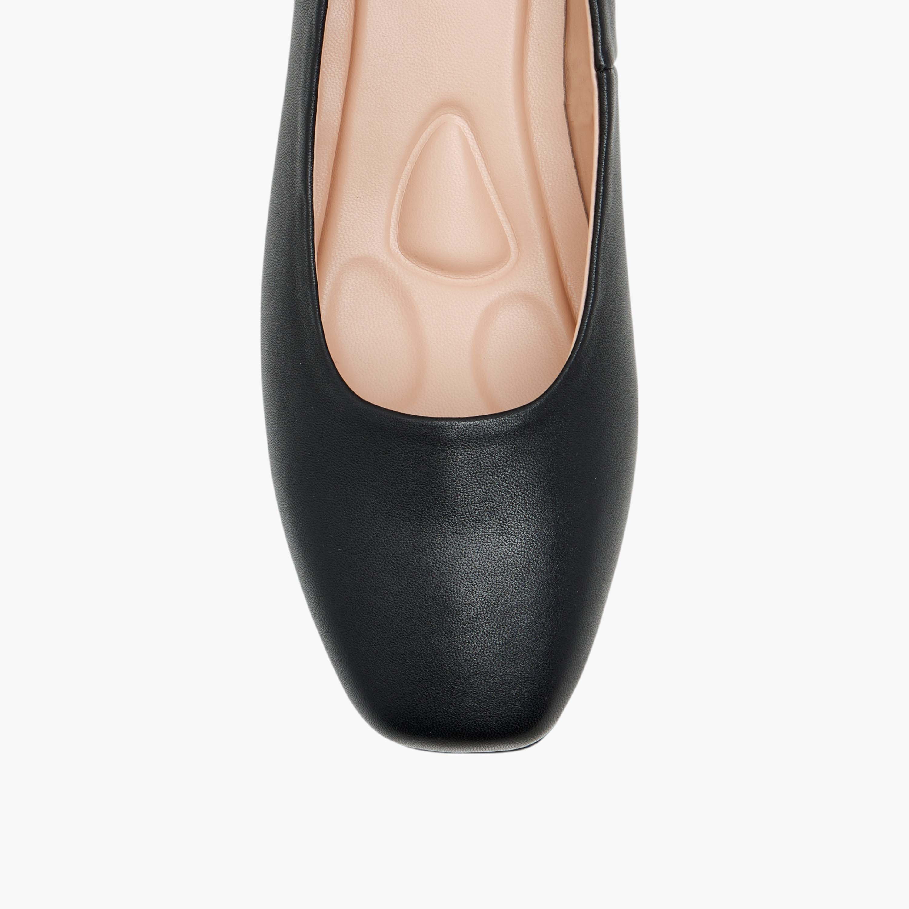 Le Confort Solid Leather Slip-On Pumps with Block Heels-women-shoes-heels-image-4