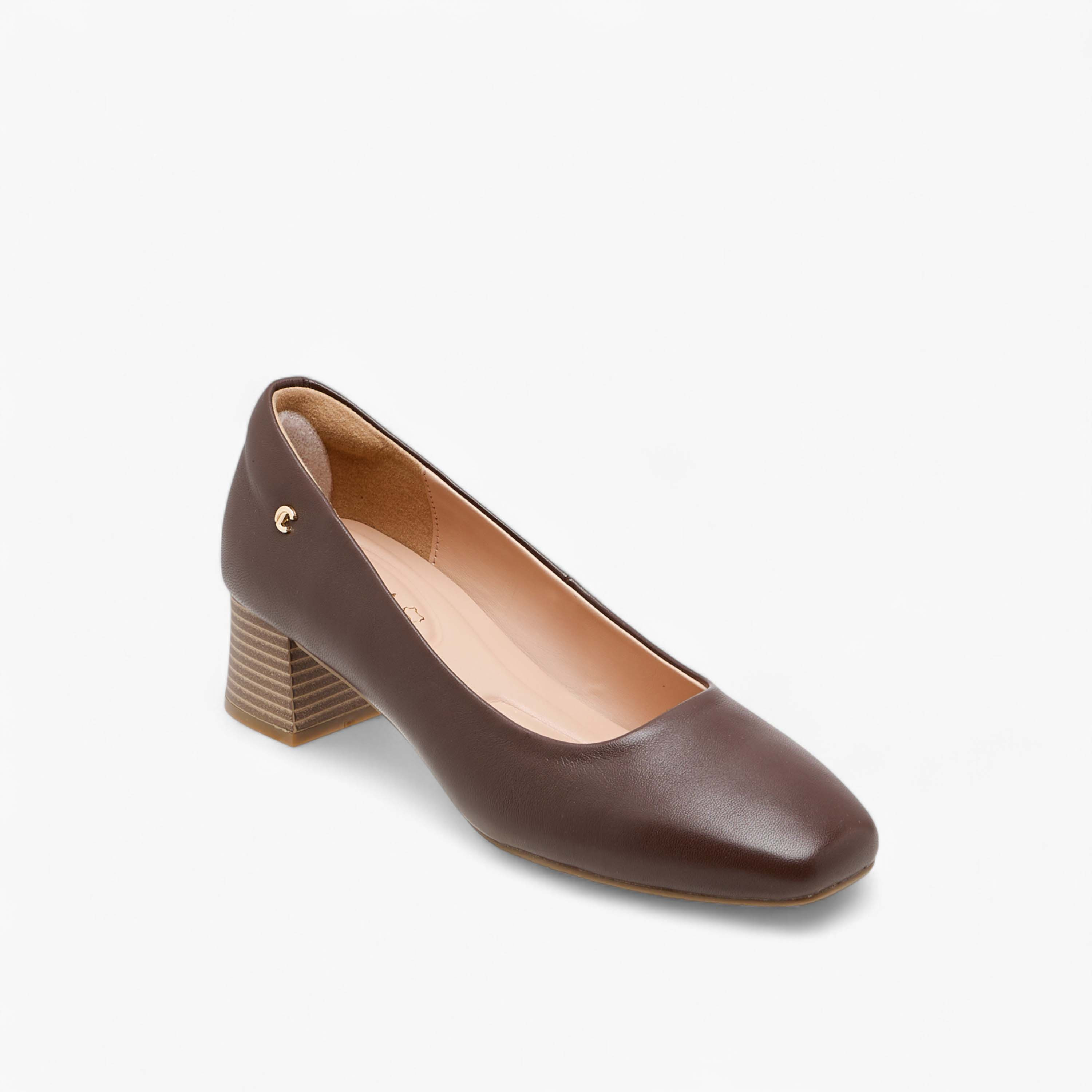 Le Confort Solid Leather Slip-On Pumps with Block Heels-women-shoes-heels-image-7