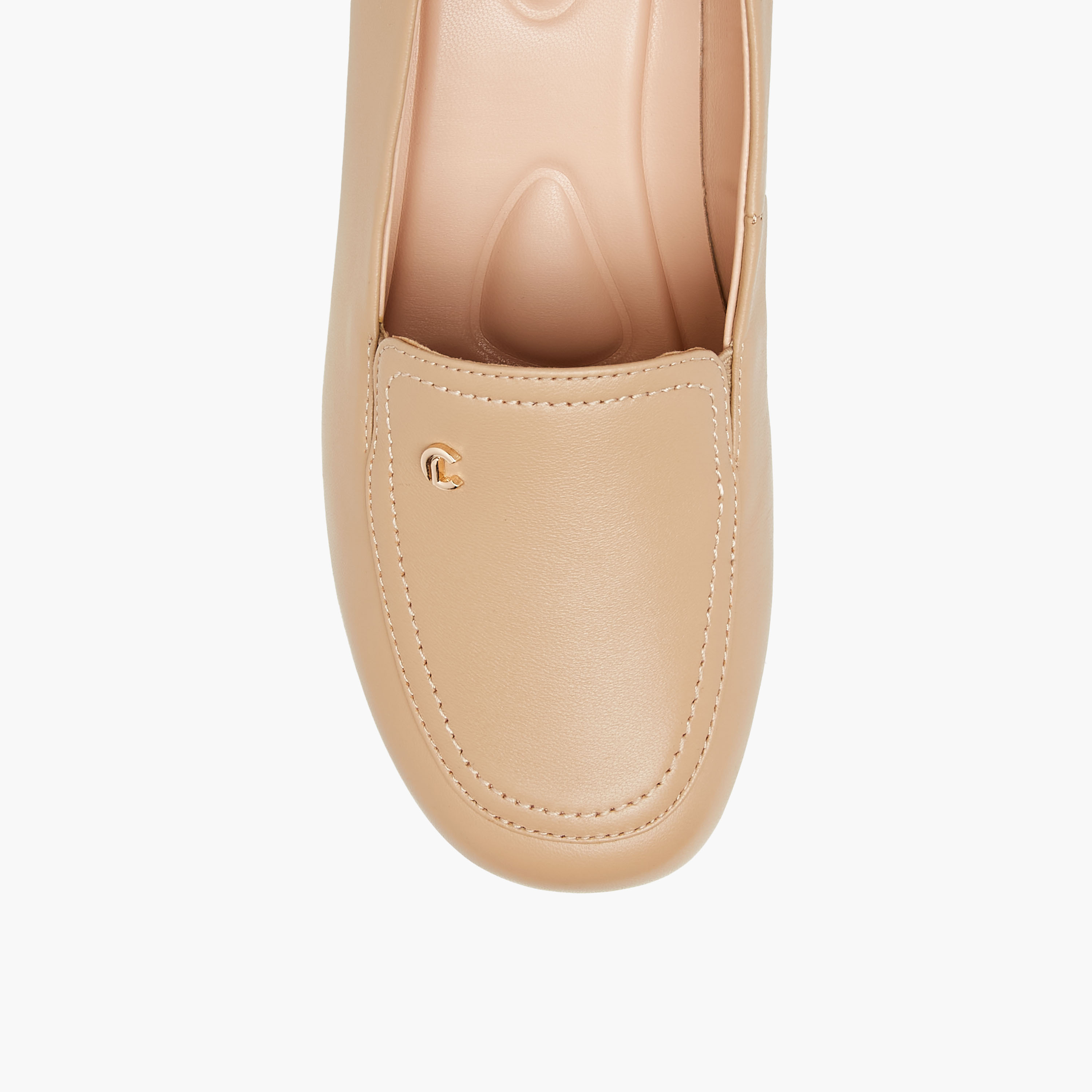 حذاء سهل الارتداء سادة بكعب ويدج من لو كونفورت-women-shoes-heels-image-10