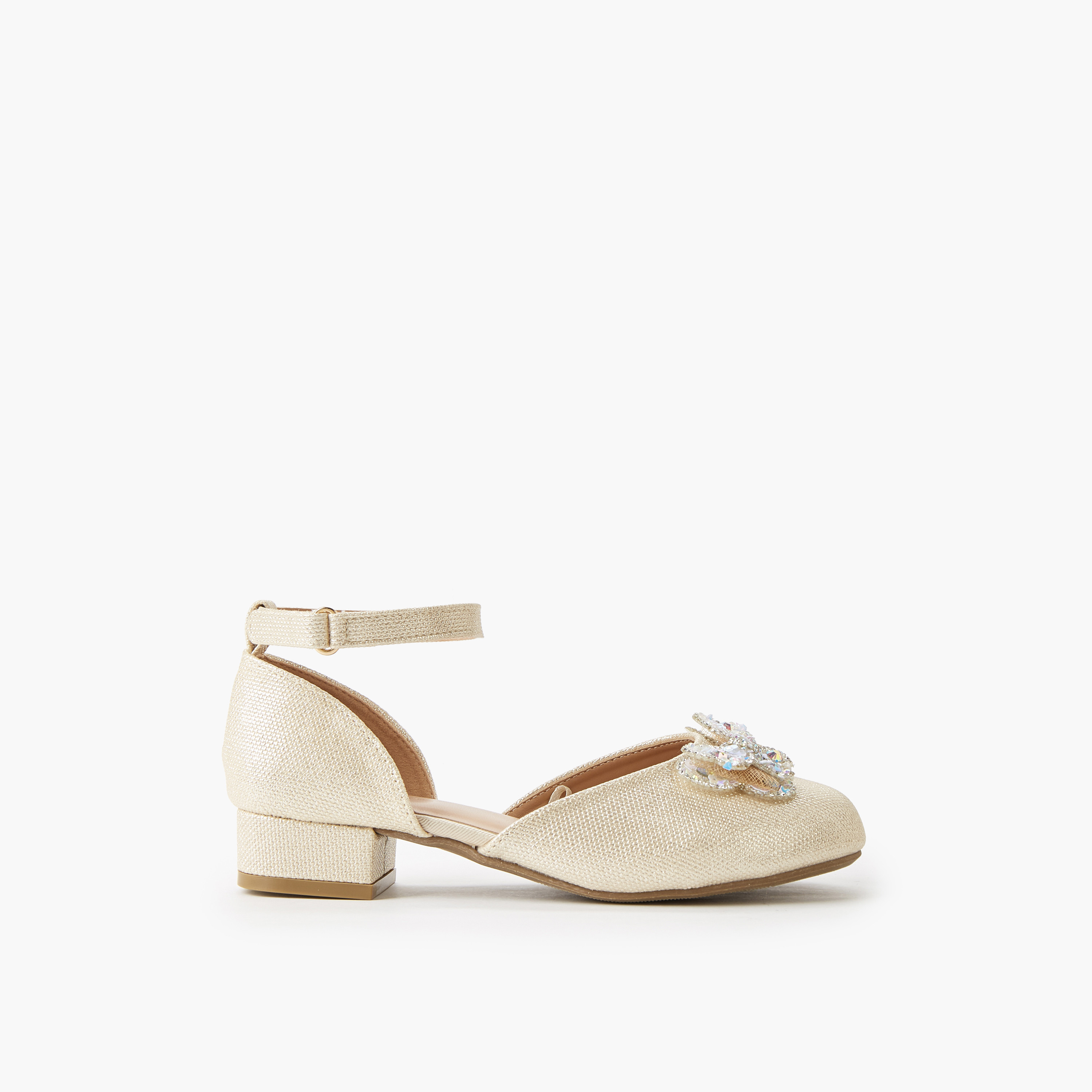 Flora Bella Girls Block Heel Shoes-girls-shoes-ballerinas-image-3