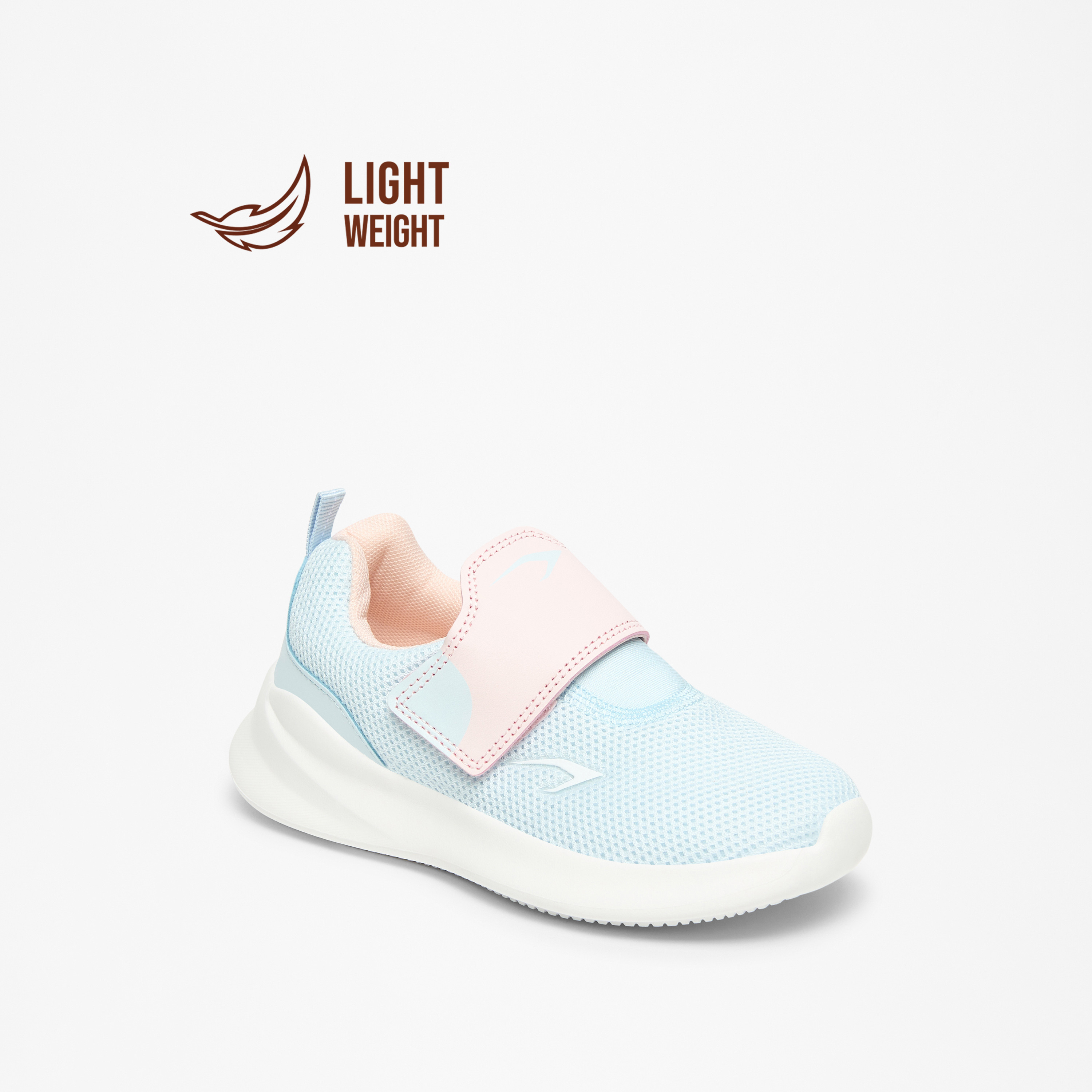 حذاء سنيكرز خفيف الوزن بارز الملمس بشريط إغلاق لاصق من داش-girls-shoes-sneakers-image-6