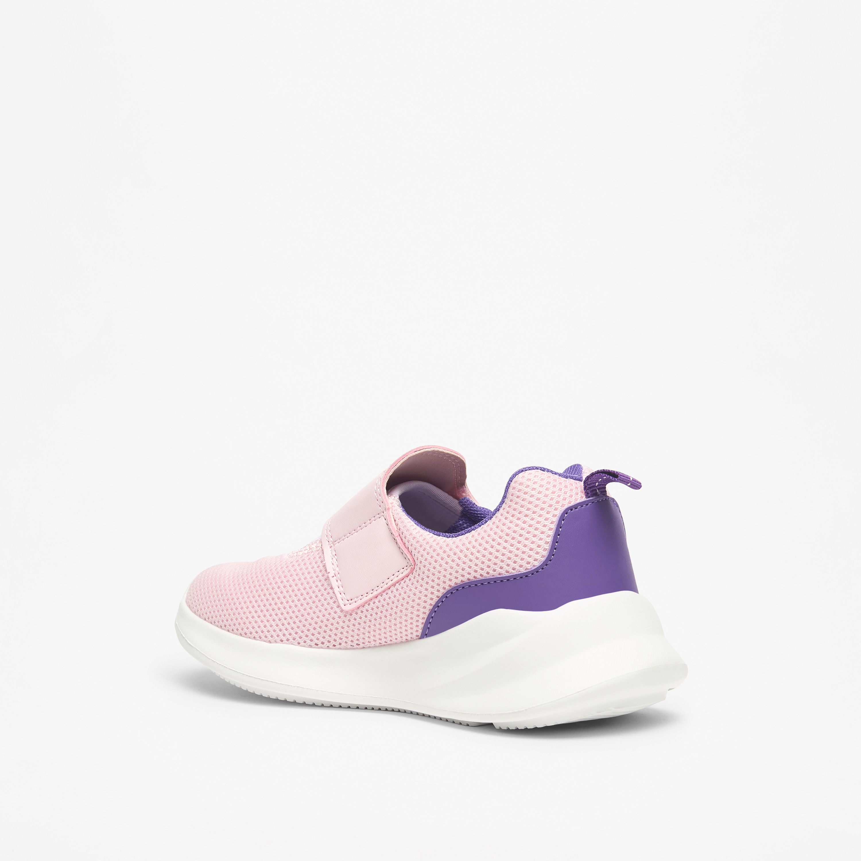 حذاء سنيكرز خفيف الوزن بارز الملمس بشريط إغلاق لاصق من داش-girls-shoes-sneakers-image-2