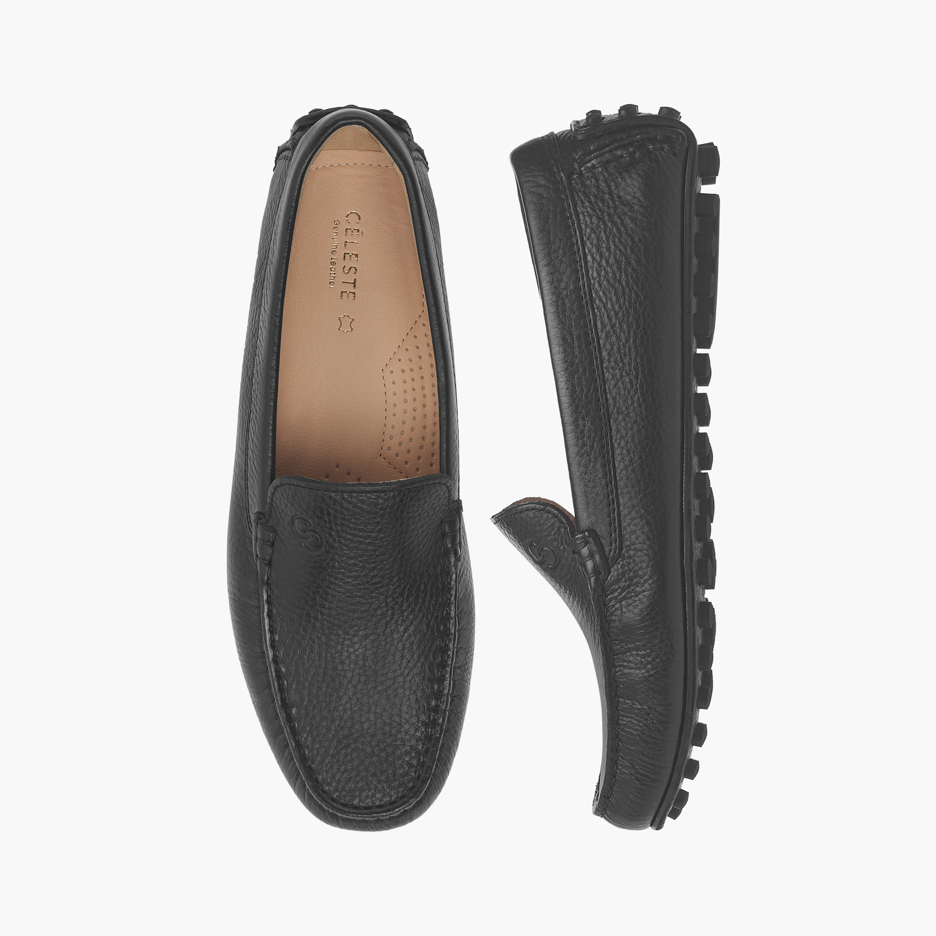 حذاء سهل الارتداء سادة للنساء من سيليست-women-shoes-flats-loafers-image-1