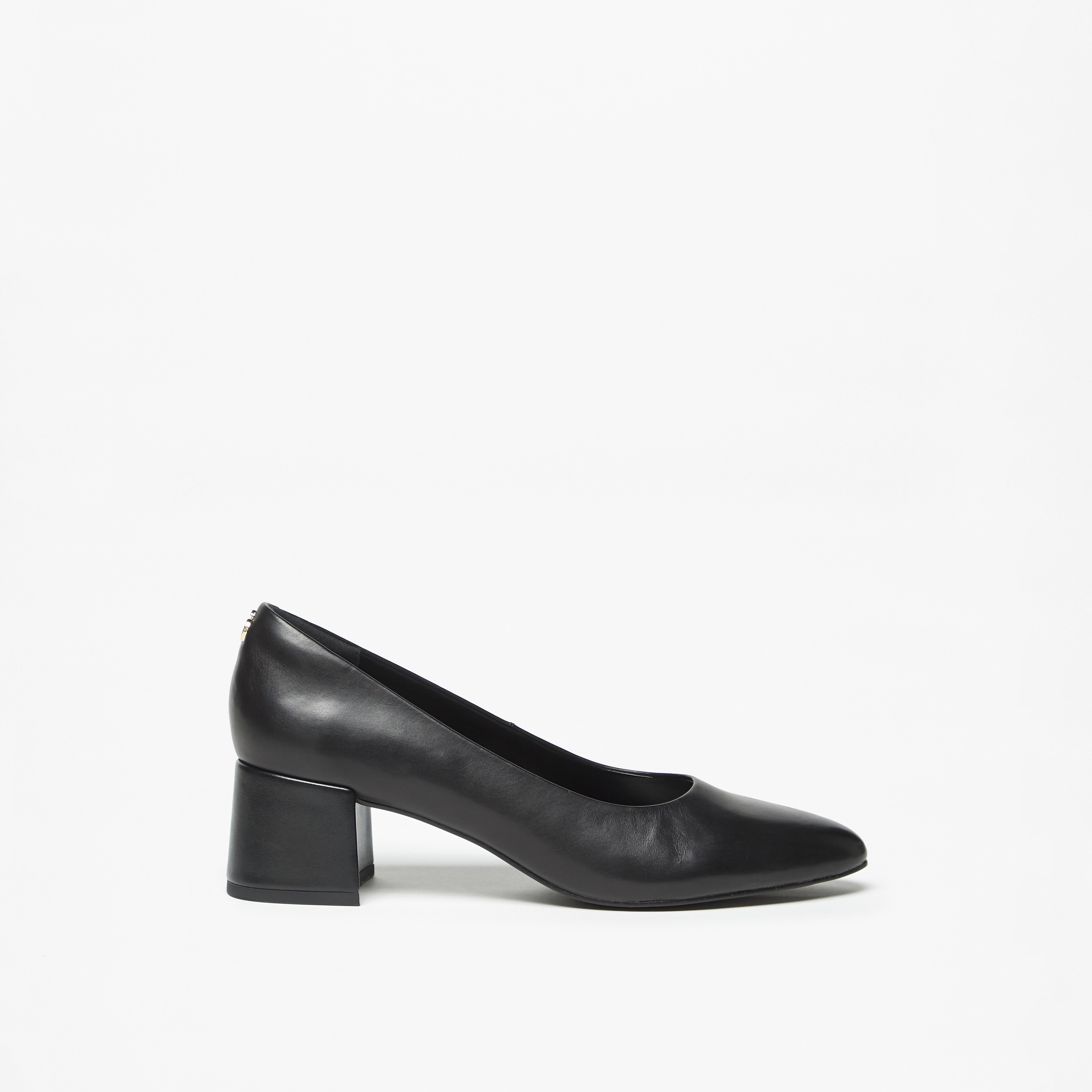 حذاء سادة الارتداء بكعب سميك للنساء من سيليست-women-shoes-heels-image-2
