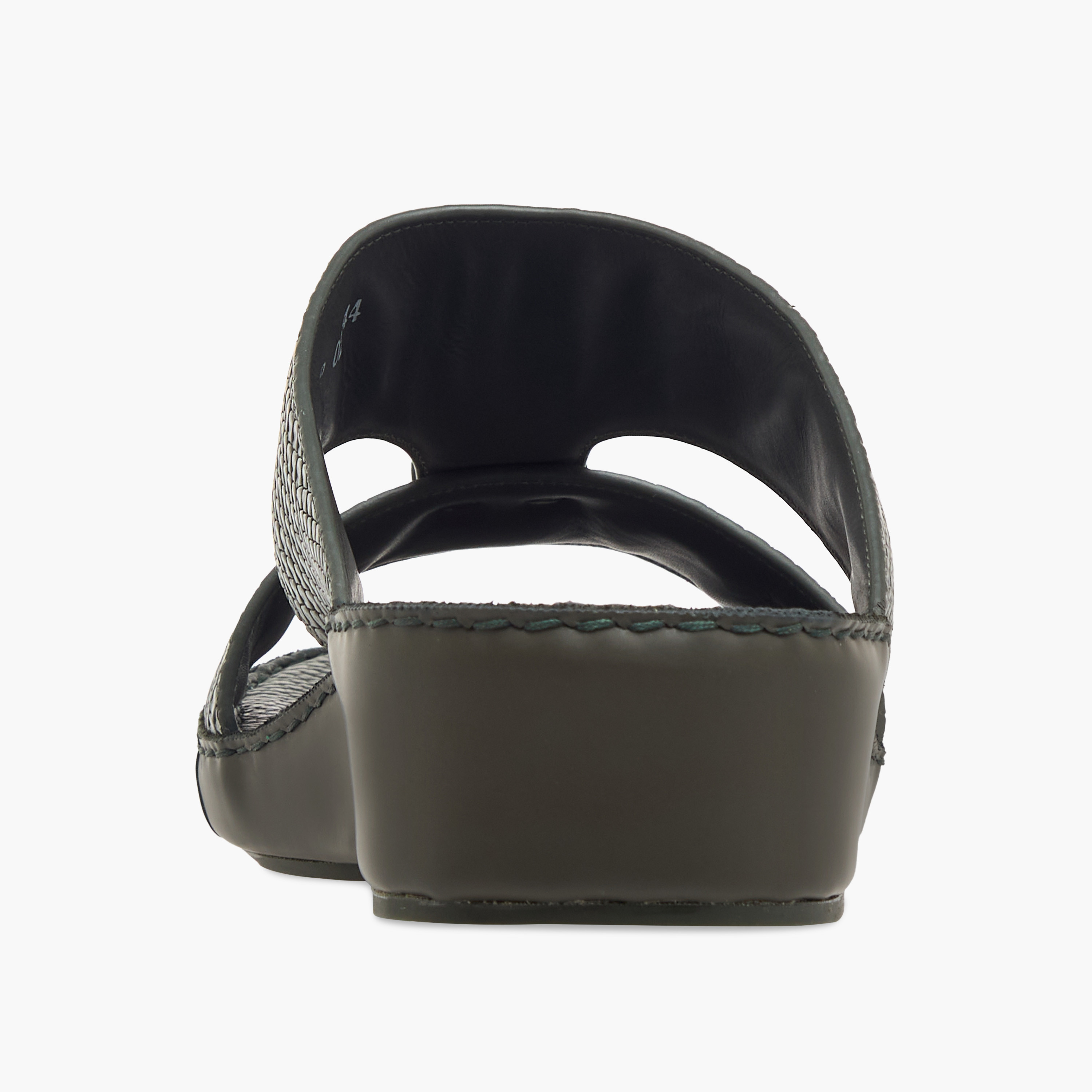 Duchini Men's Textured Slip-On Arabic Sandals-men-shoes-sandals-image-4