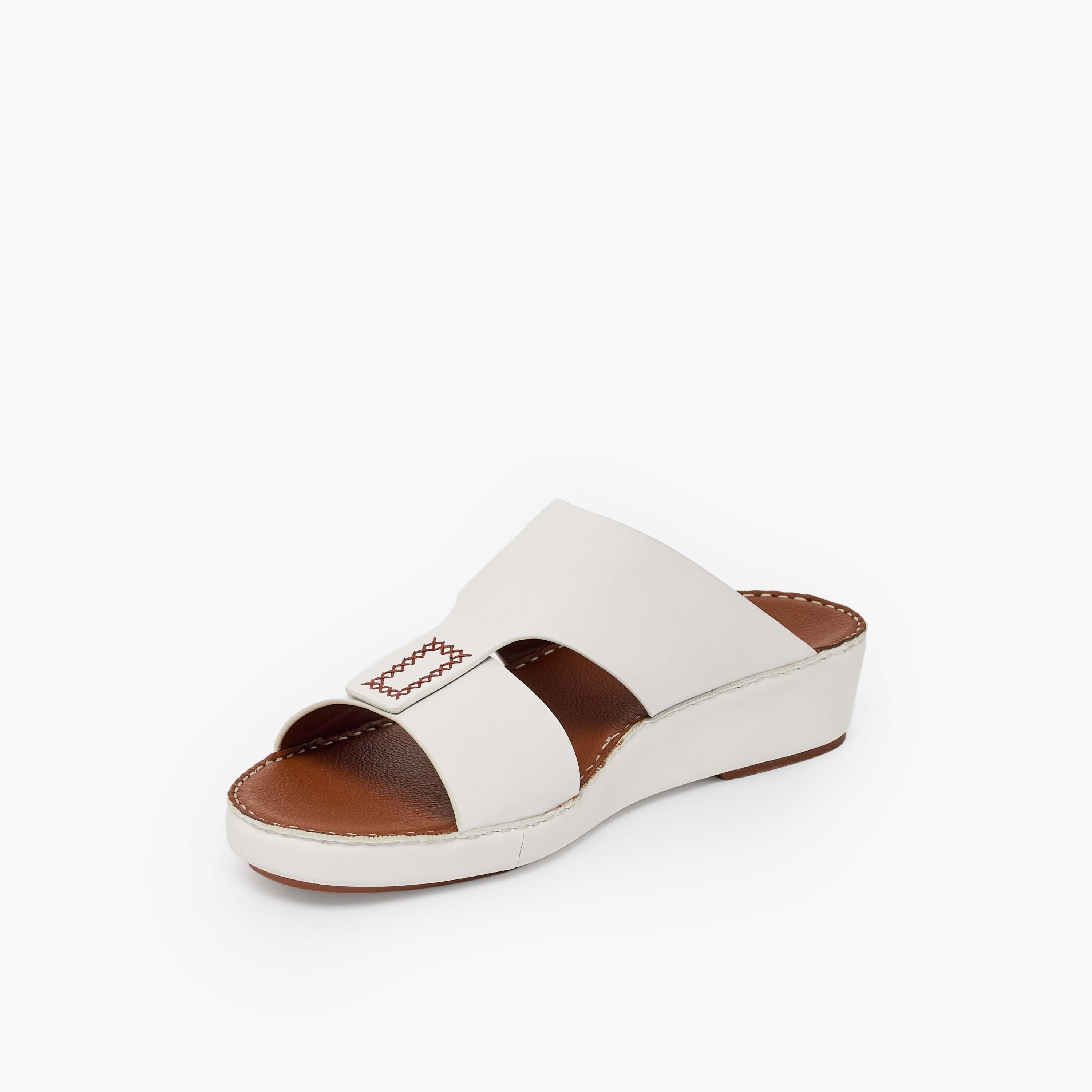 Duchini Men Leather Slip-On Arabic Sandals-men-shoes-sandals-image-4