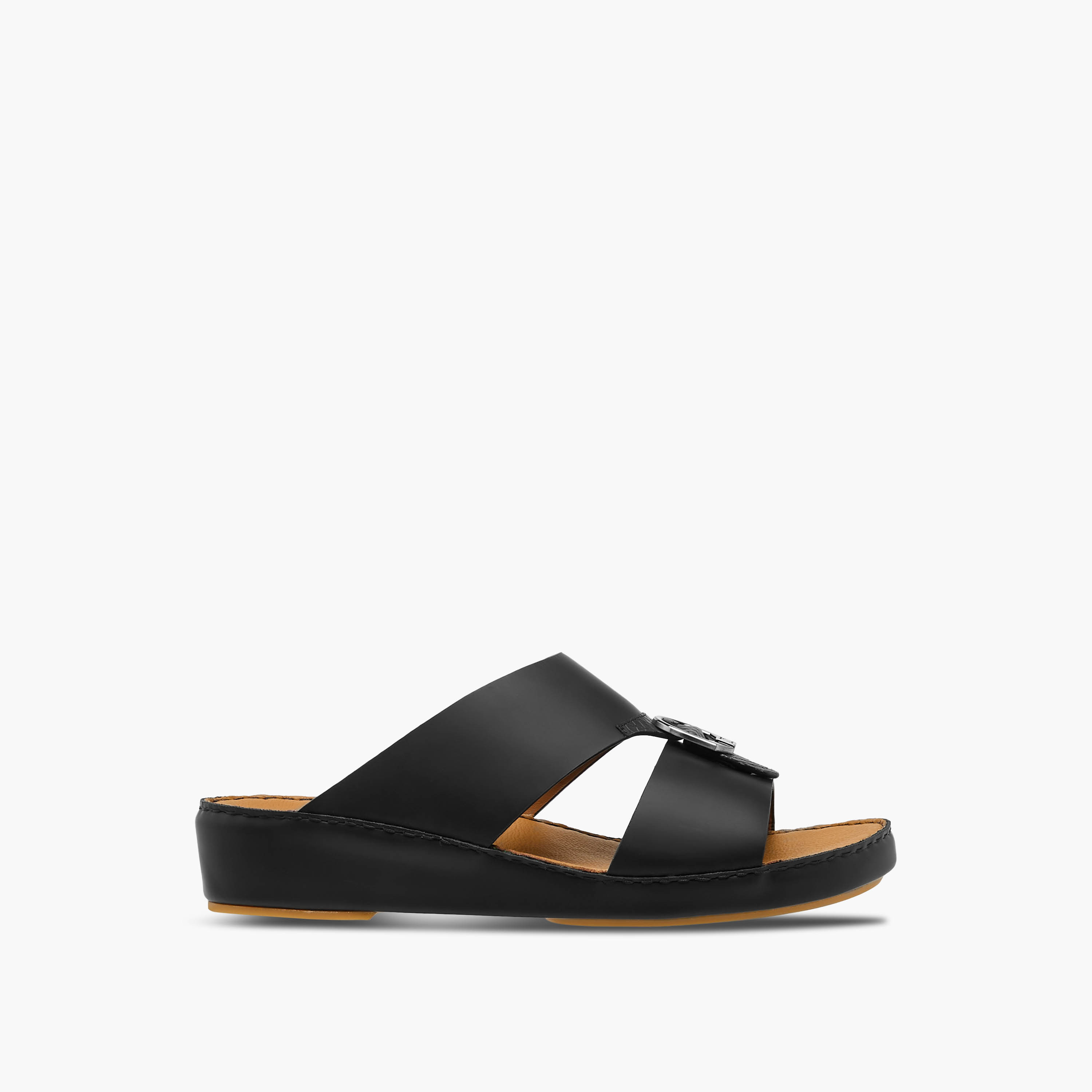 Duchini Men Buckle Accent Arabic Sandals-men-shoes-sandals-image-3