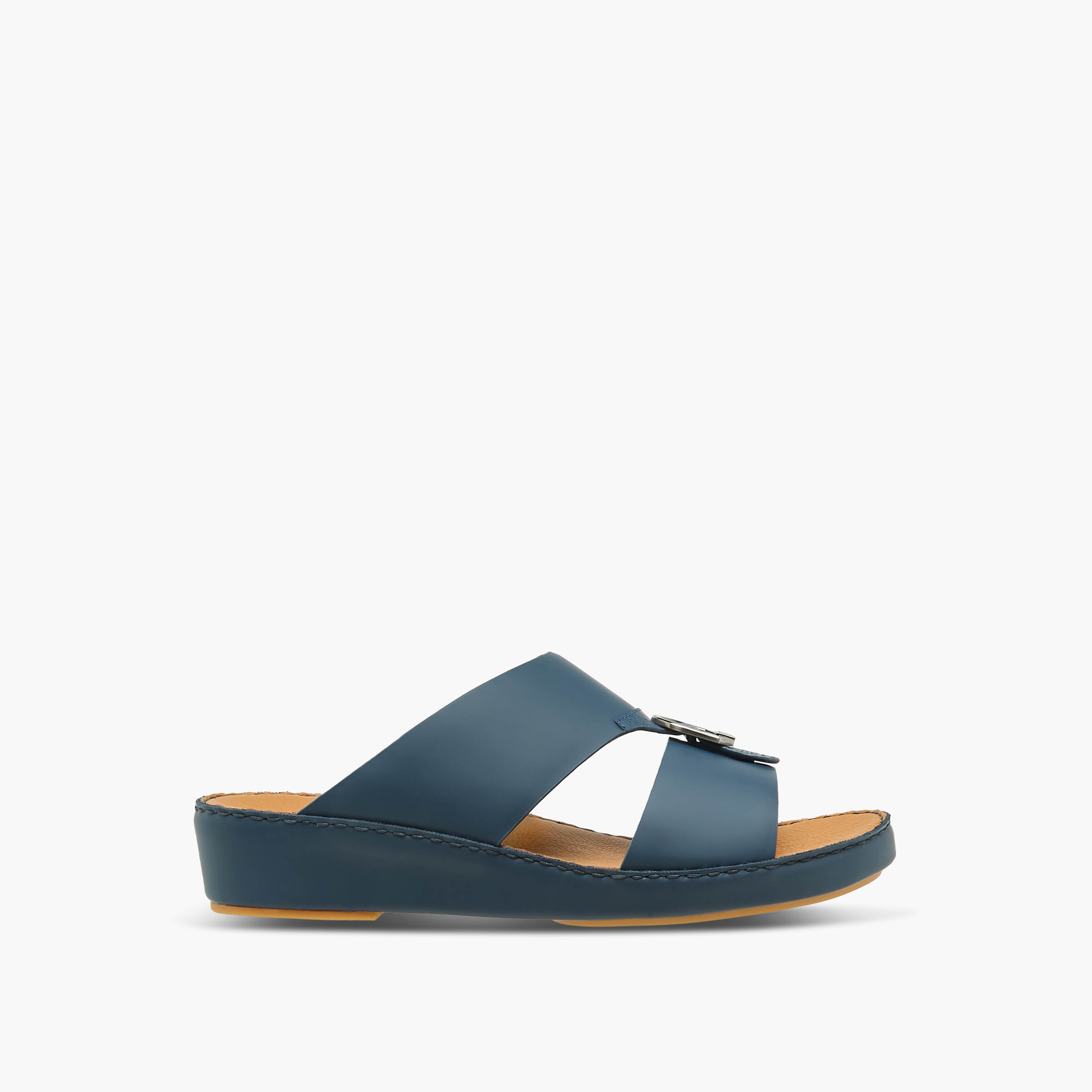 Duchini Men Buckle Accent Arabic Sandals-men-shoes-sandals-image-3