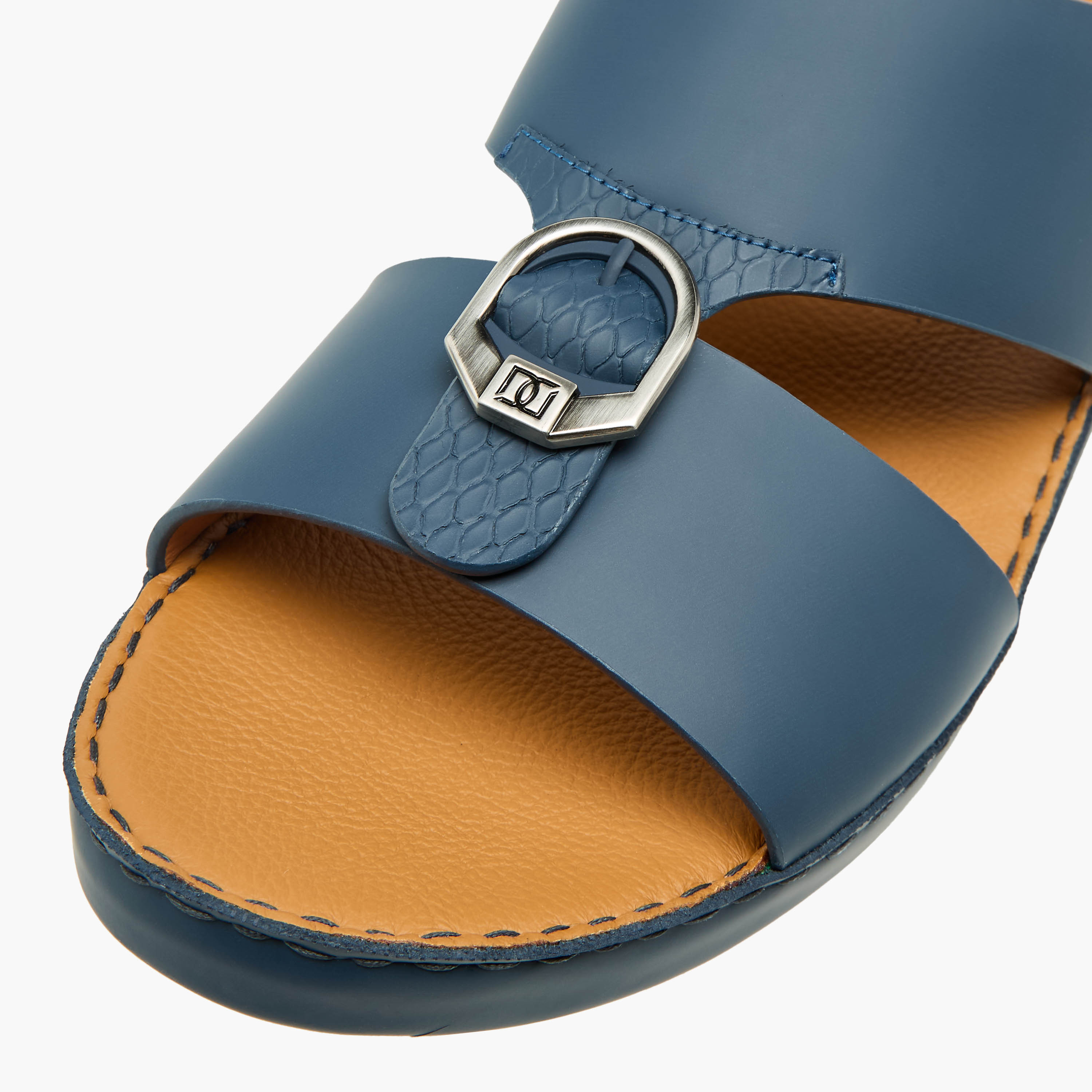 Duchini Men Buckle Accent Arabic Sandals-men-shoes-sandals-image-4
