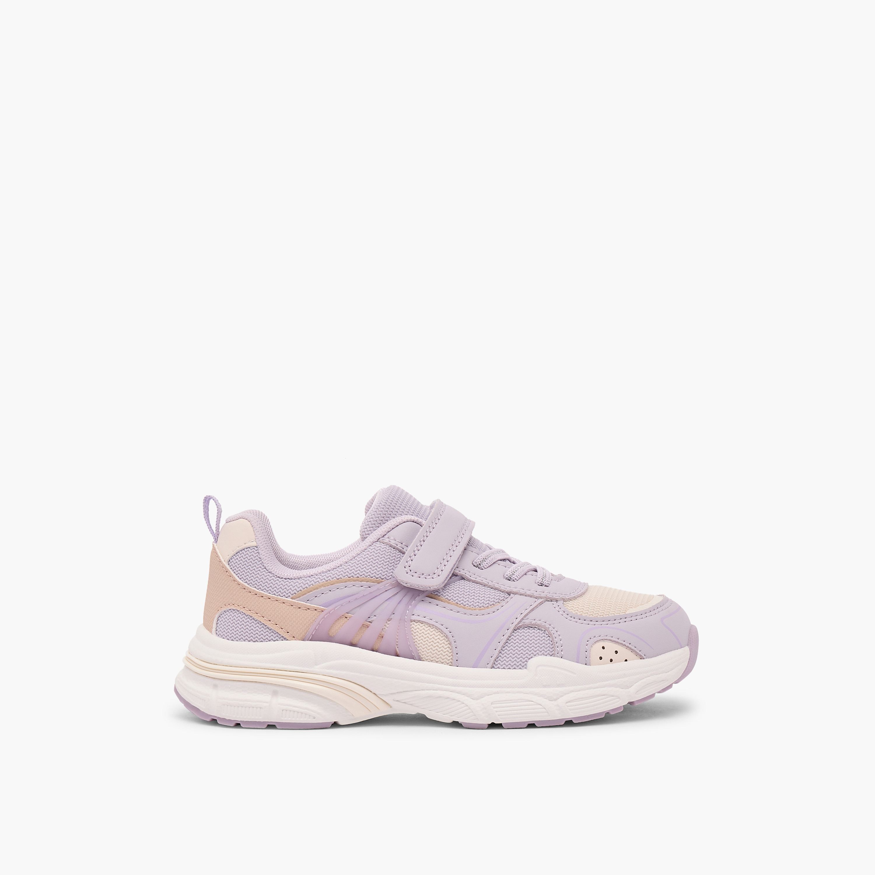 حذاء رياضي بشريط لاصق للبنات من ليتل ميسي-girls-shoes-sneakers-image-3