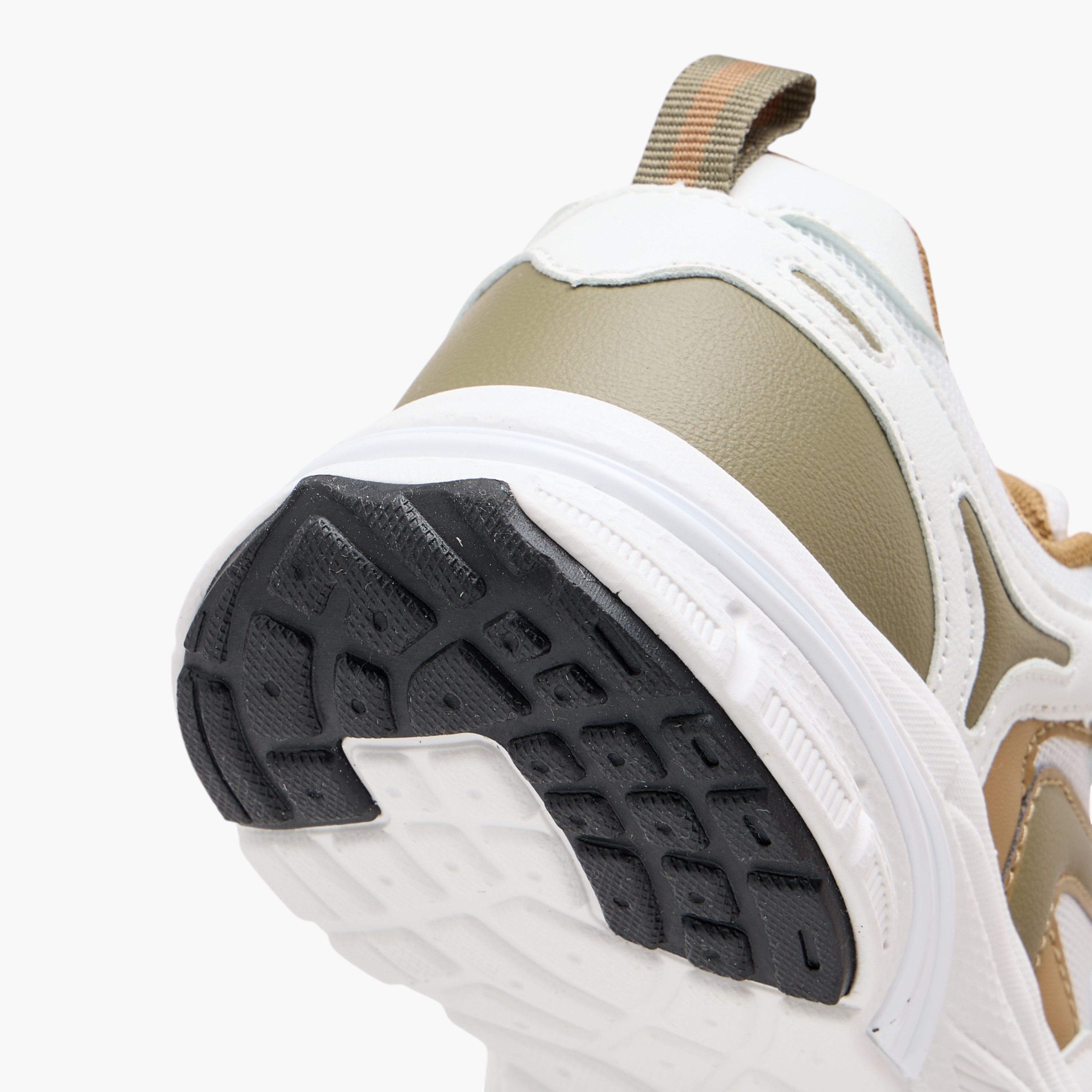 Mister Duchini Panelled Sneakers with Hook and Loop Closure-boys-shoes-sneakers-image-5