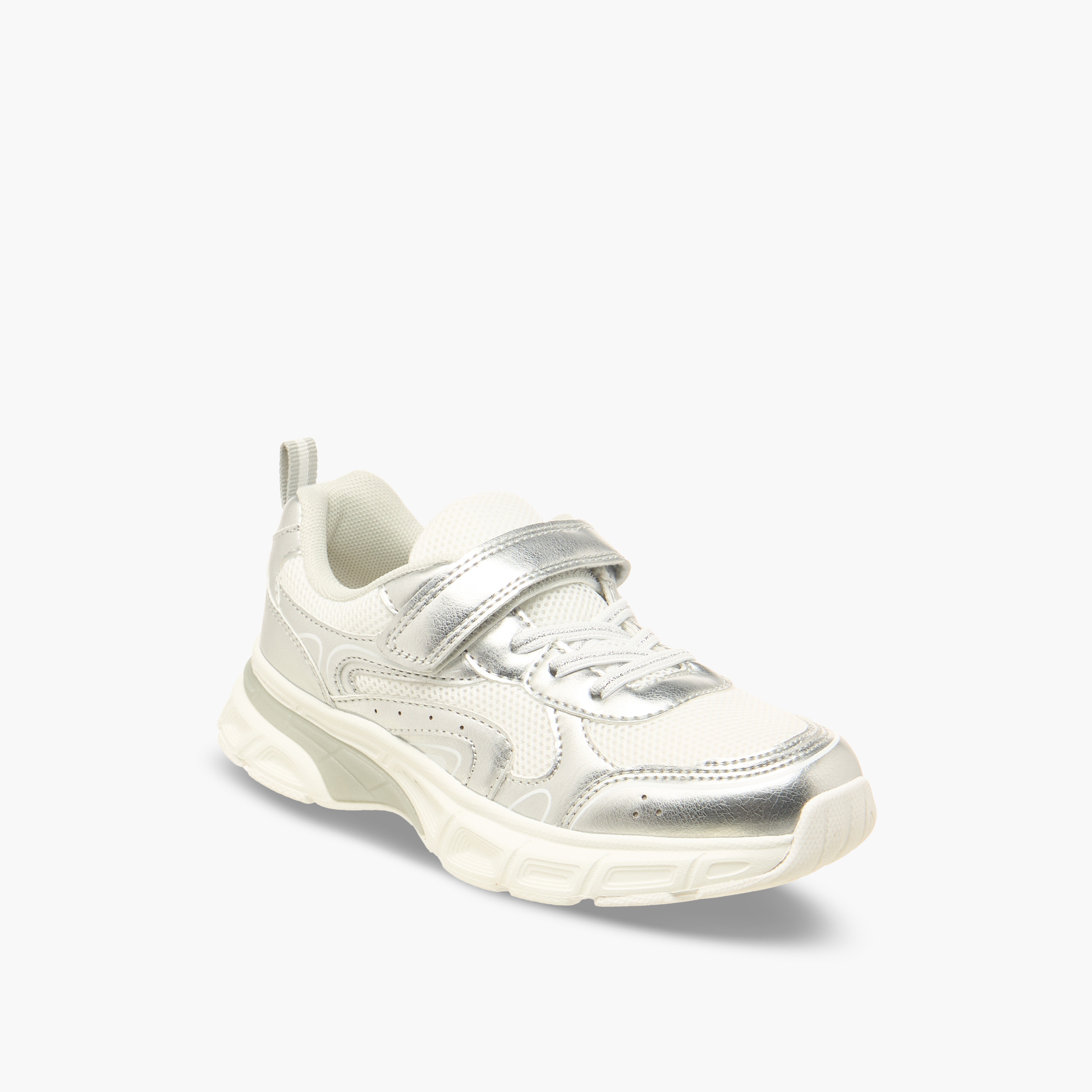 Little Missy Girls Hook & Loop Sneakers-girls-shoes-sneakers-image-2
