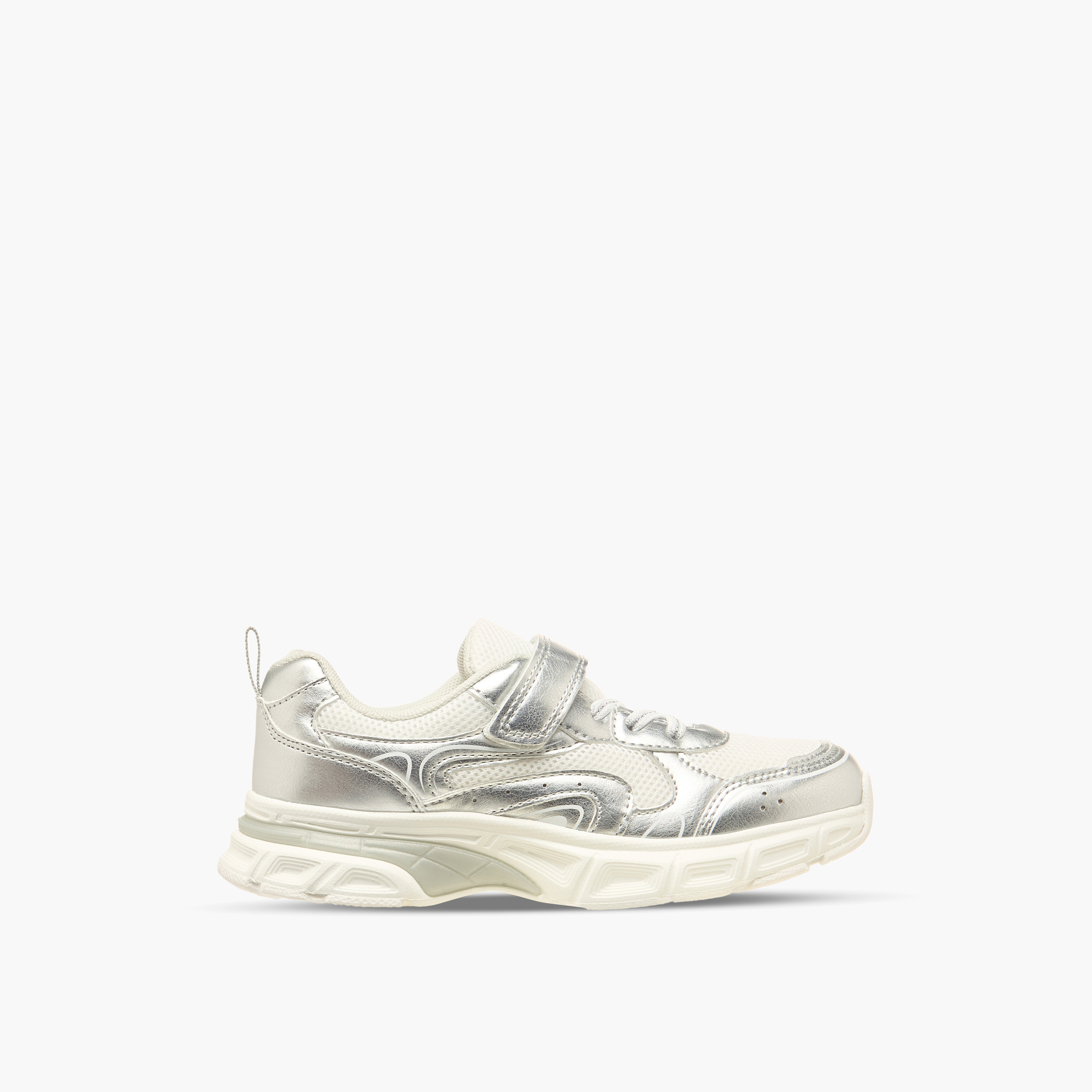 Little Missy Girls Hook & Loop Sneakers-girls-shoes-sneakers-image-3