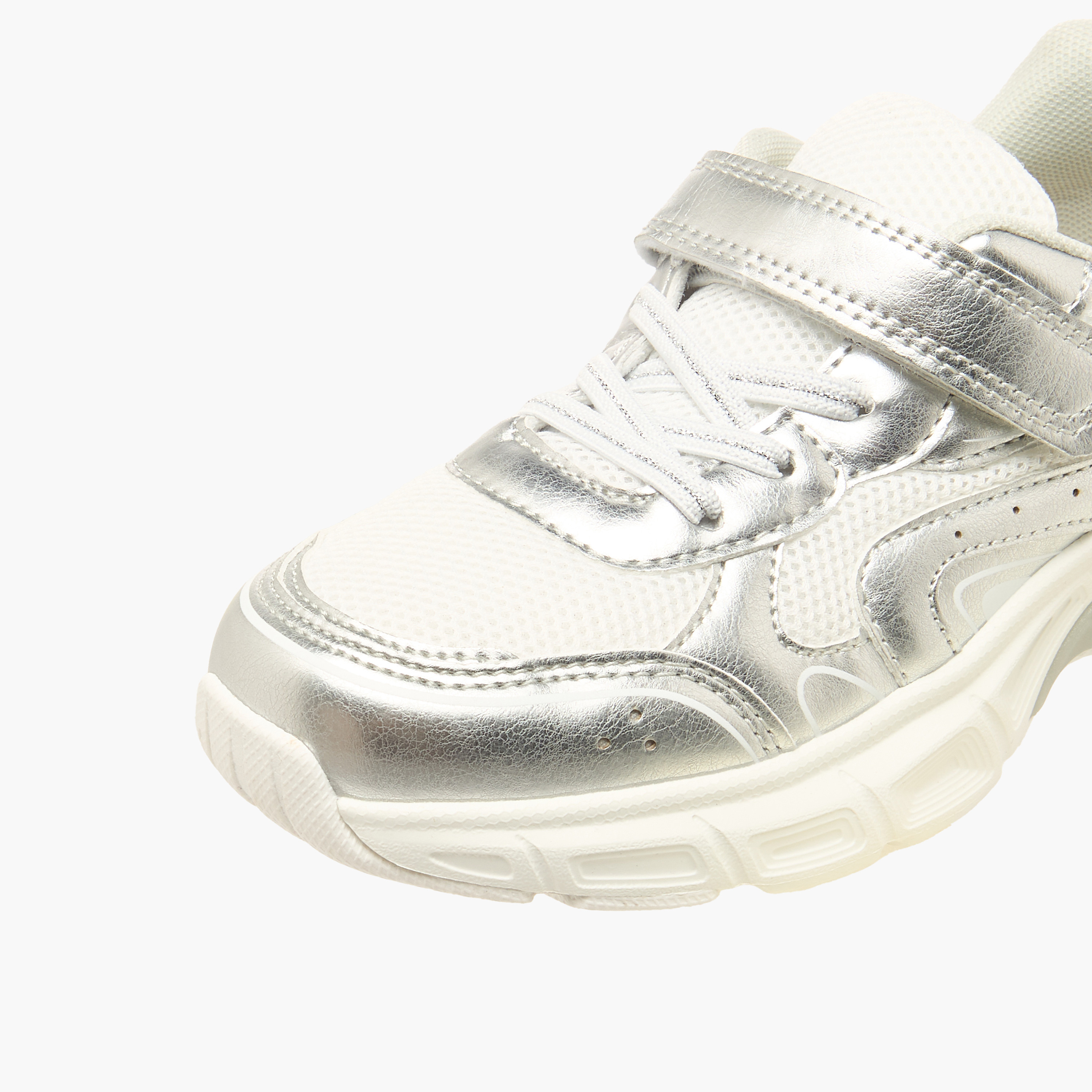 Little Missy Girls Hook & Loop Sneakers-girls-shoes-sneakers-image-4