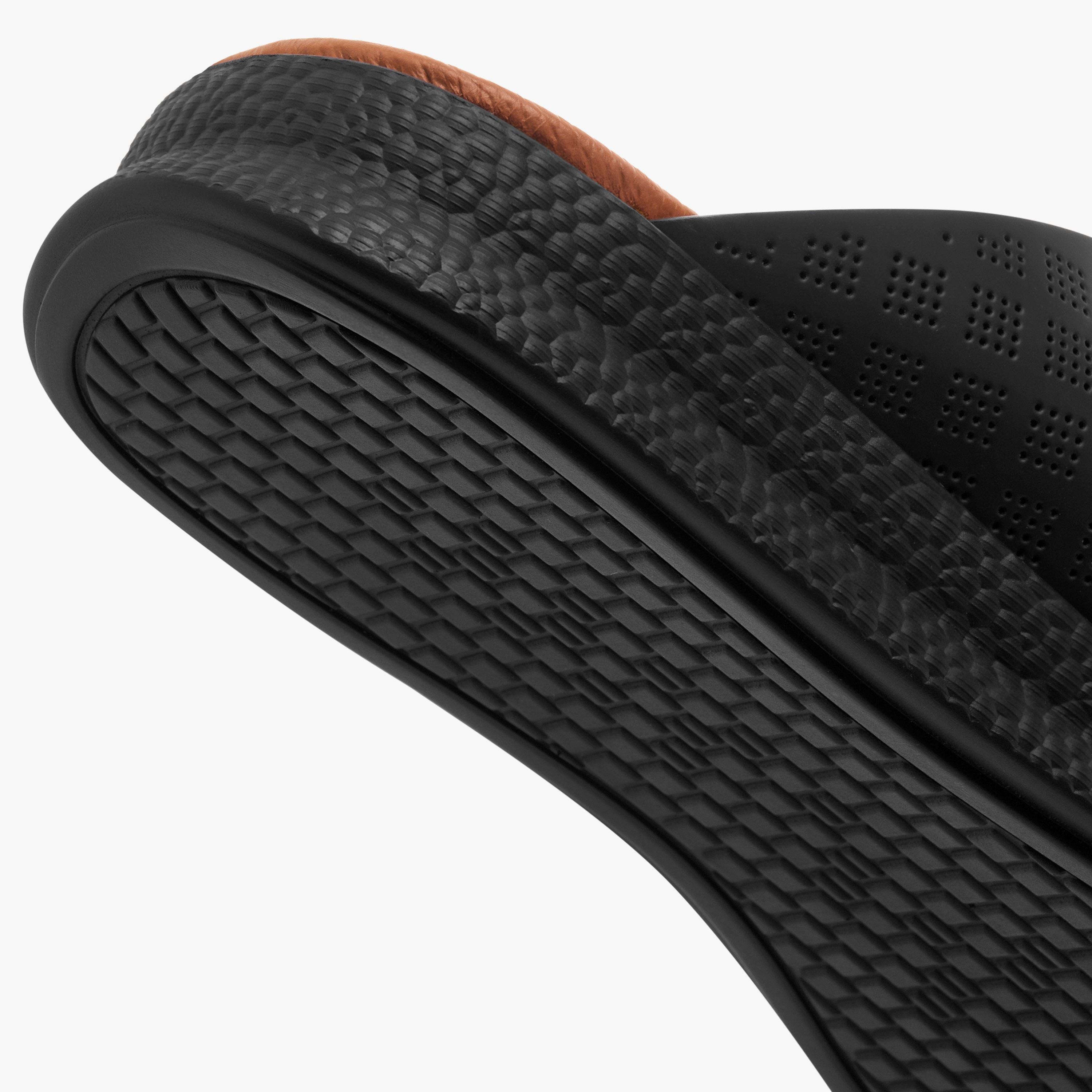 Duchini Men Perforated Strap Arabic Sandals-men-shoes-sandals-image-6