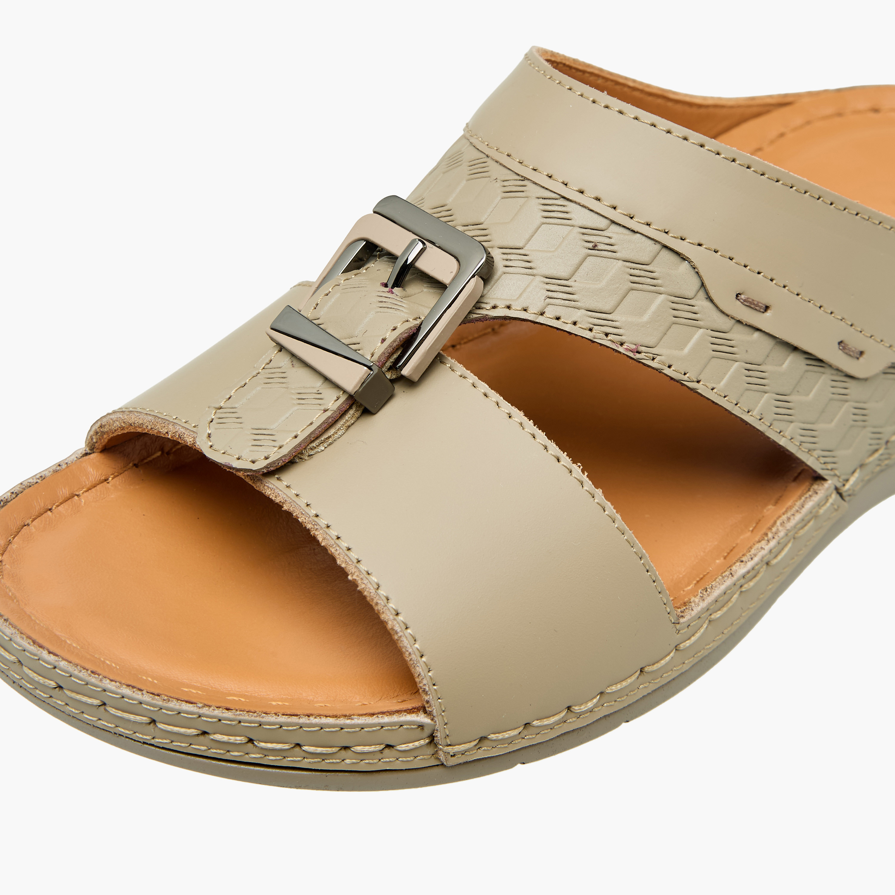 صندل عربي بإبزيم زينة للأولاد من الواحة-boys-shoes-sandals-image-4