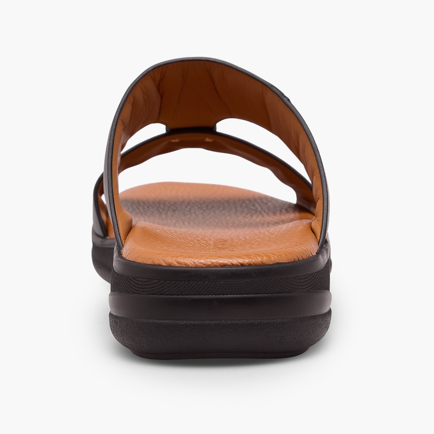 Duchini Men Solid Leather Arabic Sandals-men-shoes-sandals-image-5