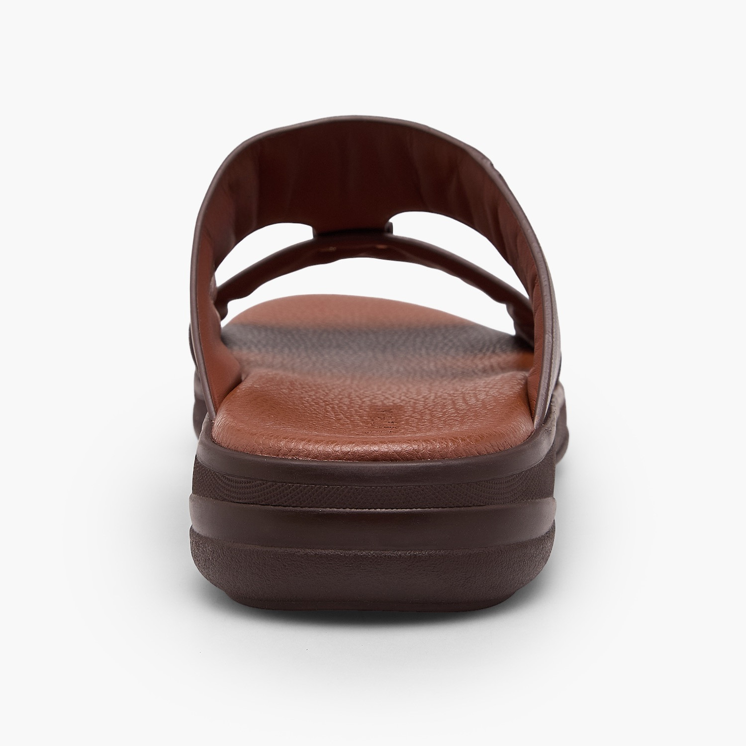 Duchini Men Solid Leather Arabic Sandals-men-shoes-sandals-image-5