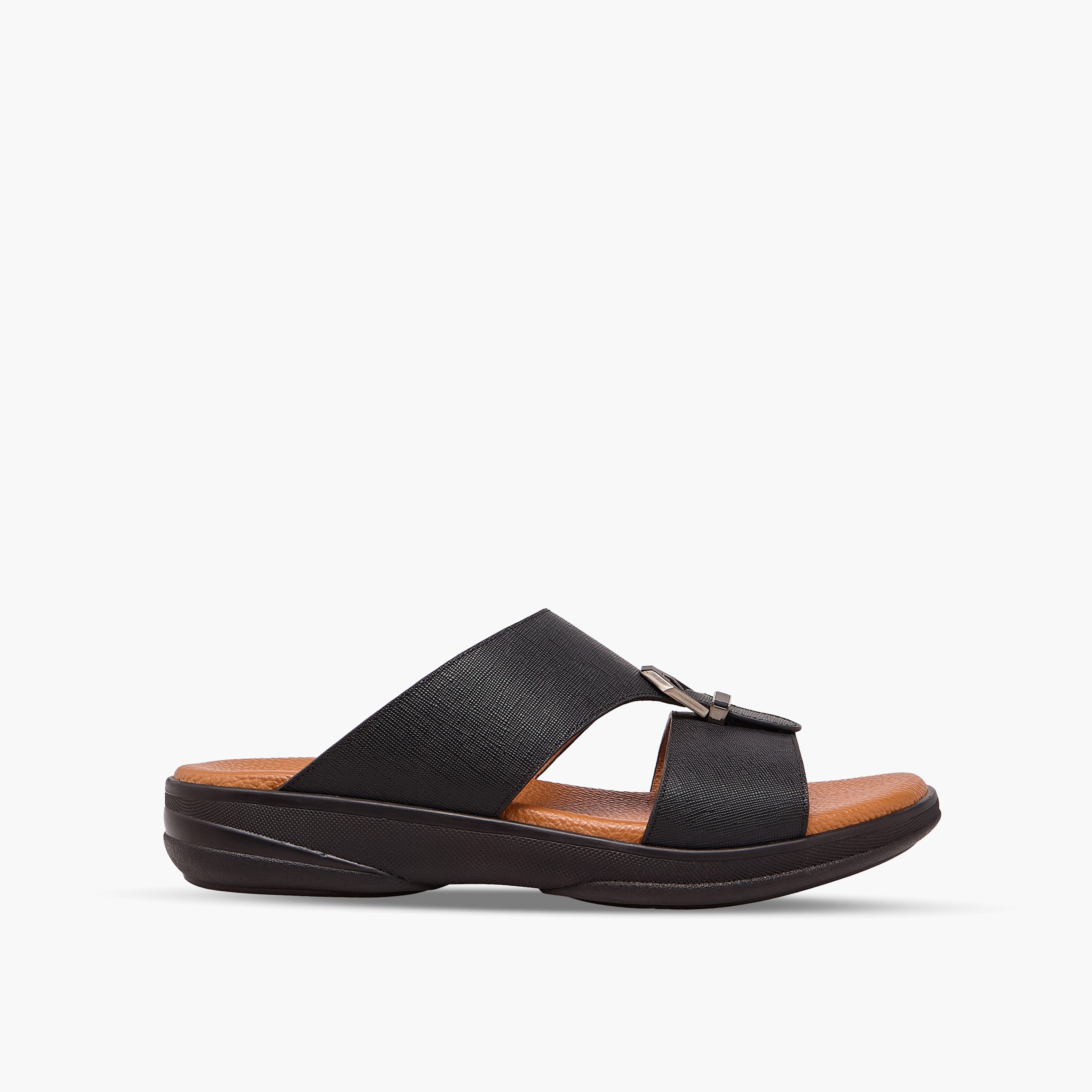 صندل عربي جلد بارز الملمس للرجال من دوتشيني-men-shoes-sandals-image-3