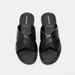 Duchini Men's Textured Slip-On Cross Strap Sandals-Men%27s Sandals-thumbnailMobile-4