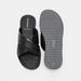 Duchini Men's Textured Slip-On Cross Strap Sandals-Men%27s Sandals-thumbnail-5