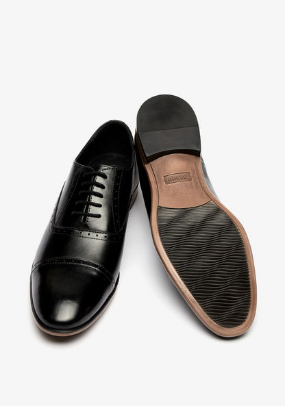 Duchini Men's Oxford Shoes with Lace-Up Closure
