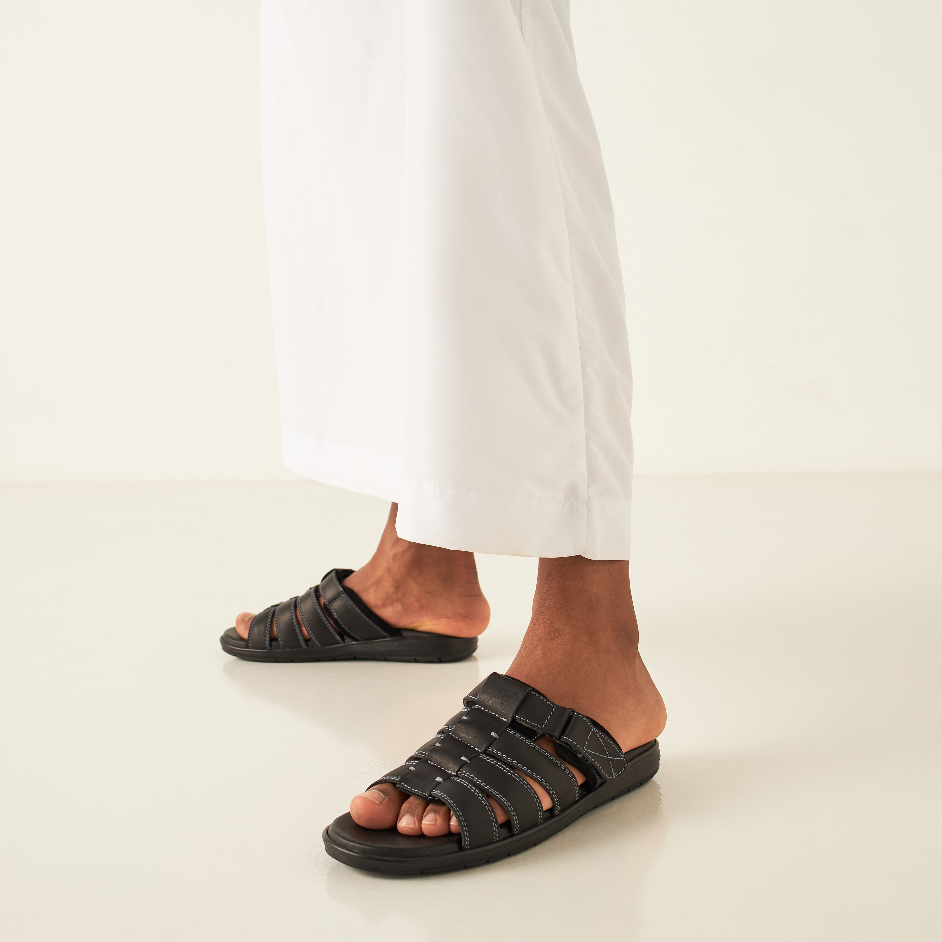 Men's open outlet toe sandals