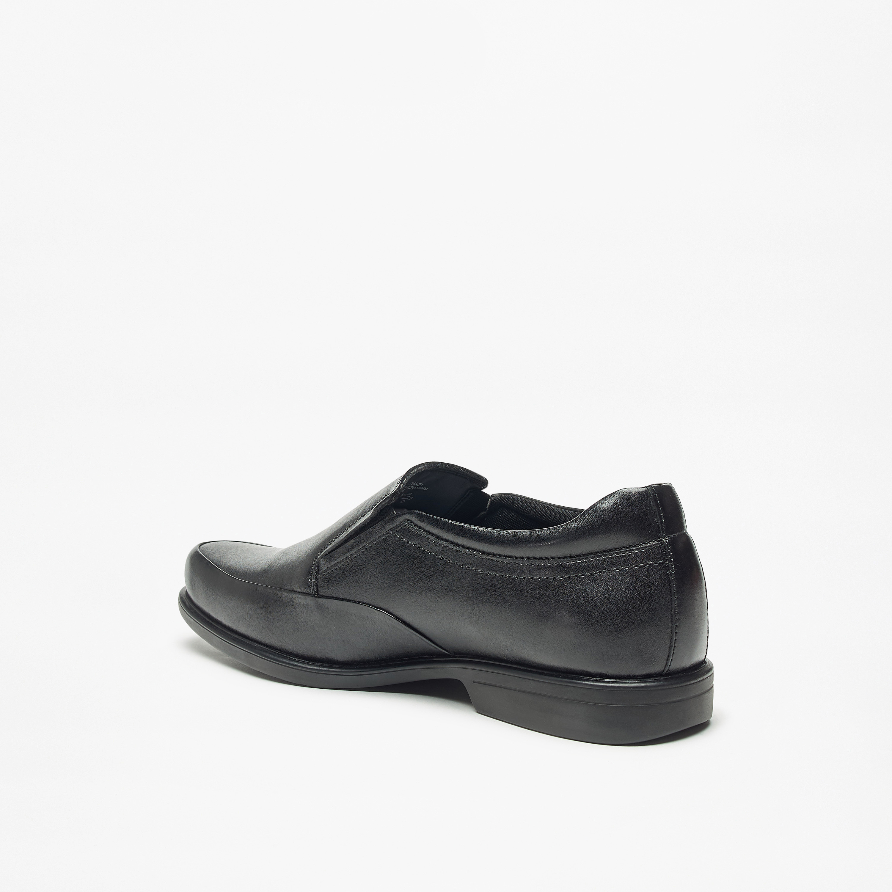 Duchini Men's Leather Solid Slip-On Loafers-men-shoes-formalshoes-image-2