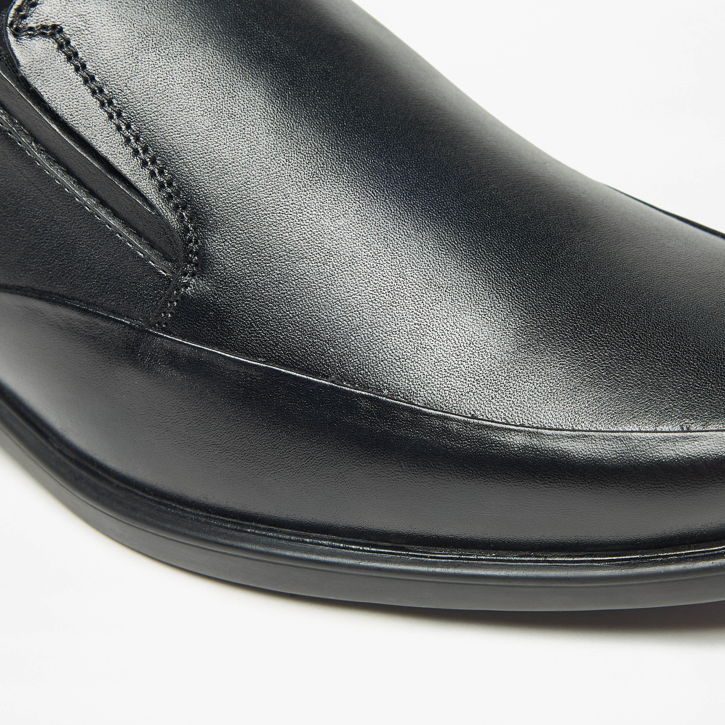 Duchini Men's Leather Solid Slip-On Loafers-men-shoes-formalshoes-image-5