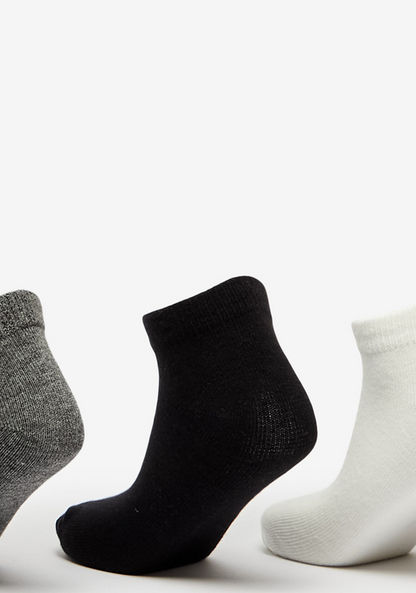 Set of 5 - Plain Ankle Length Socks-Boy%27s Socks-image-3