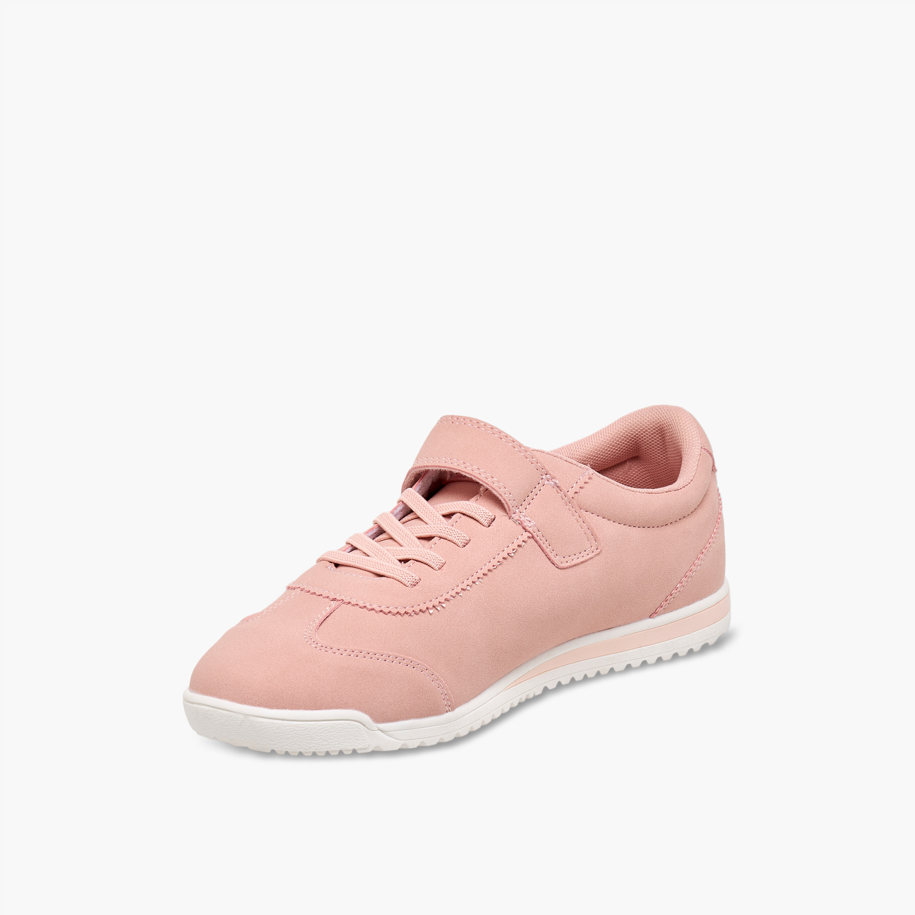 Oaklan by Shoexpress Girls Hook & Loop Ankle Sneakers-girls-shoes-sneakers-image-4