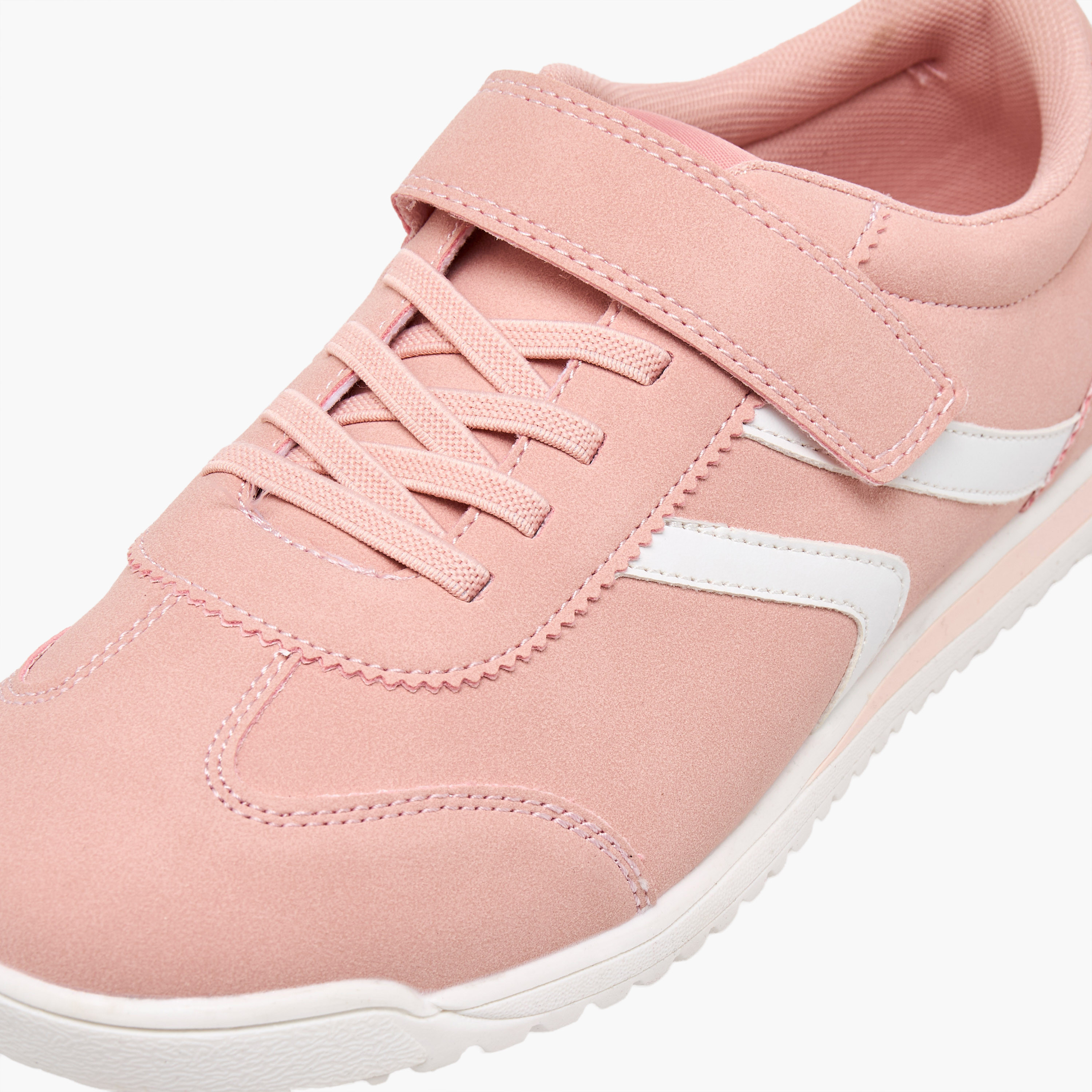 Oaklan by Shoexpress Girls Hook & Loop Ankle Sneakers-girls-shoes-sneakers-image-7